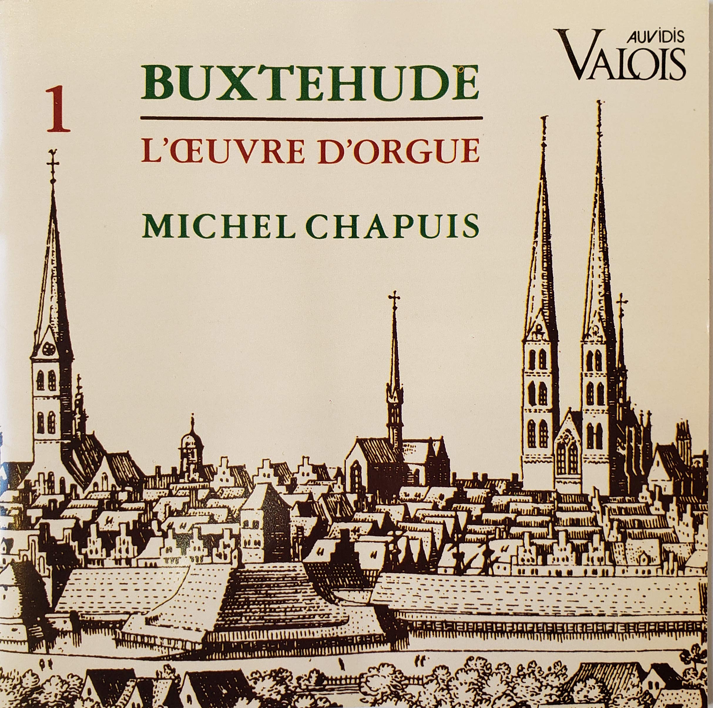 Buxtehude : Oeuvres pour orgue Vol.1 3298490044315