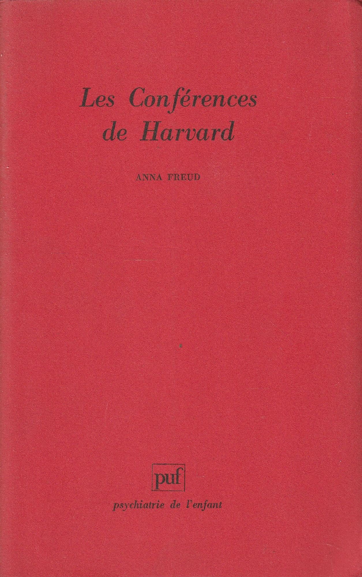 Les conférences de Harvard 9782130457763