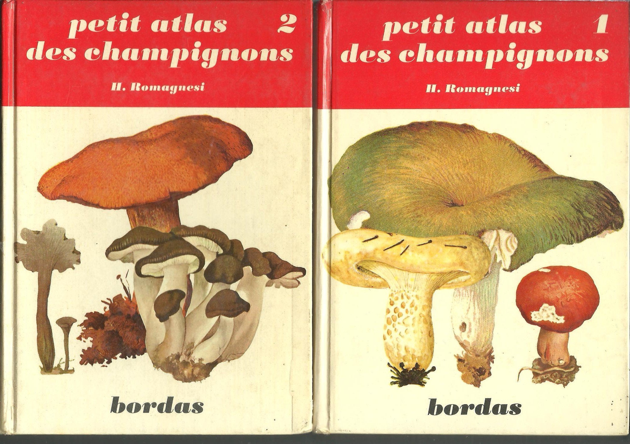 Petit atlas des champignons, 2 tomes.I et II