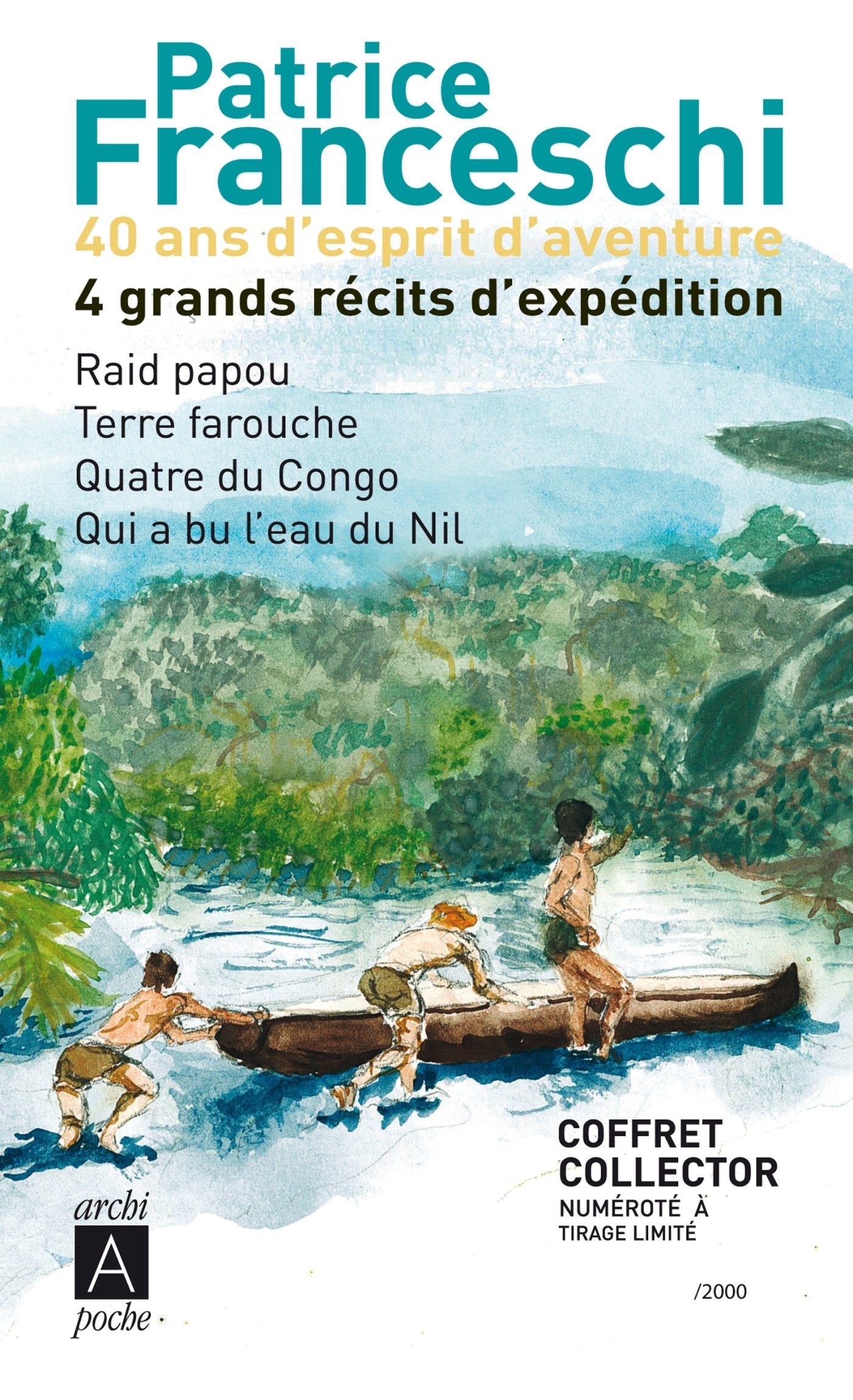 Patrick Franceschi, 40 ans d'esprit d'aventure: Coffret en 4 volumes 9782352875680