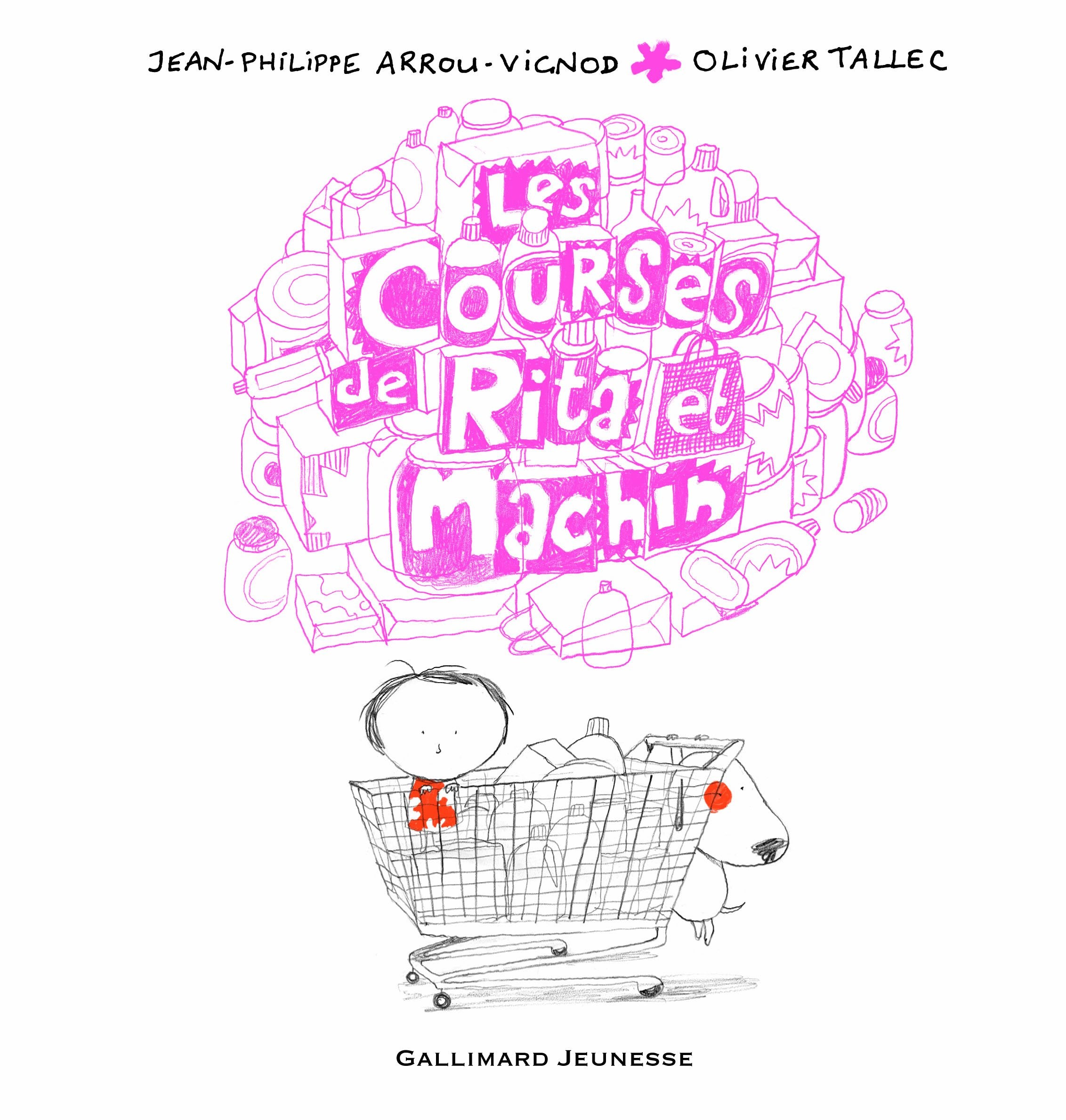 LES COURSES DE RITA ET MACHIN 9782070649594