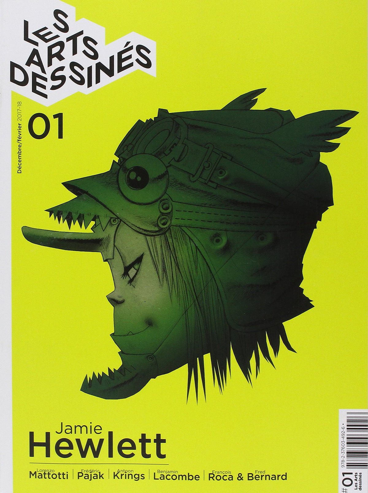 Les Arts Dessines N 1-Decembre/Fevrier 2017-2018 9782376034926