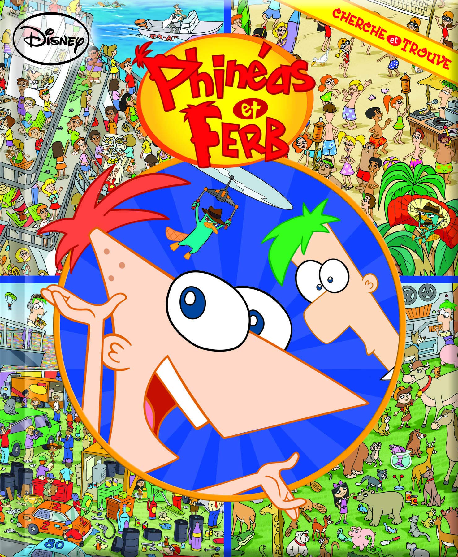 PHINEAS & FERB - CHERCHE ET TROUVE 9781450862936