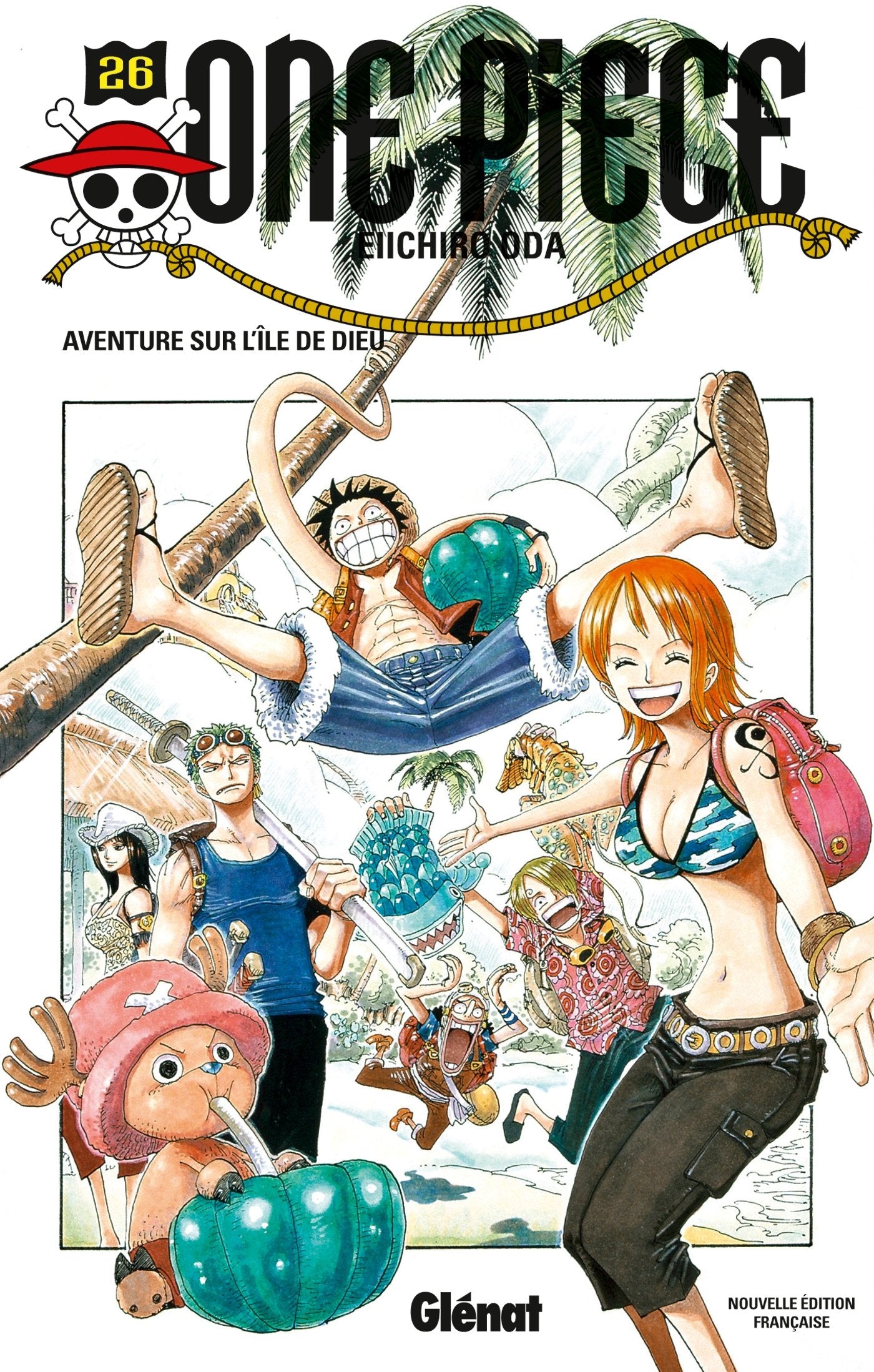 One Piece - Édition originale - Tome 26: Aventure sur l'île de Dieu 9782723494823