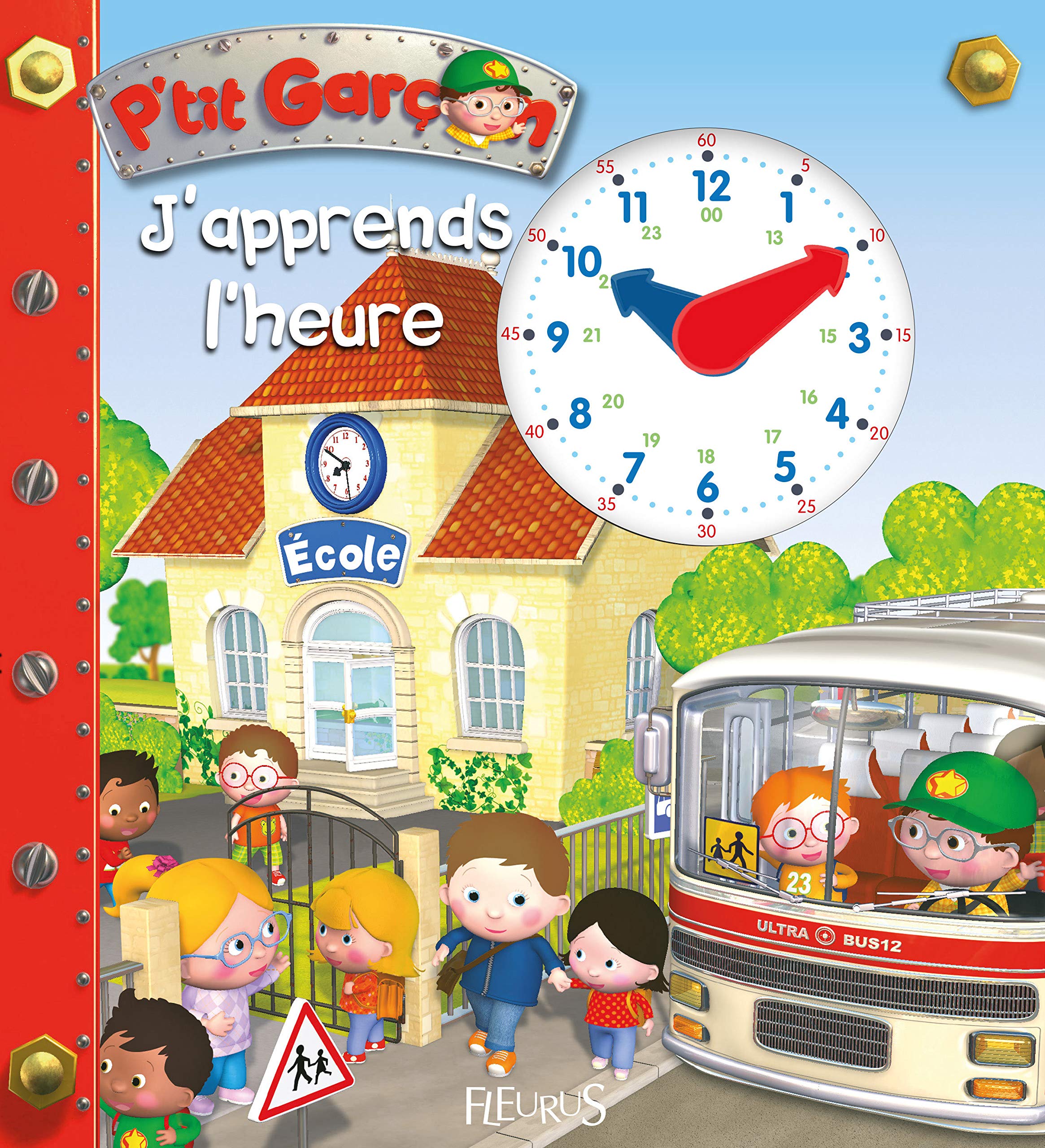 P'tit garçon - J'apprends l'heure 9782215161103