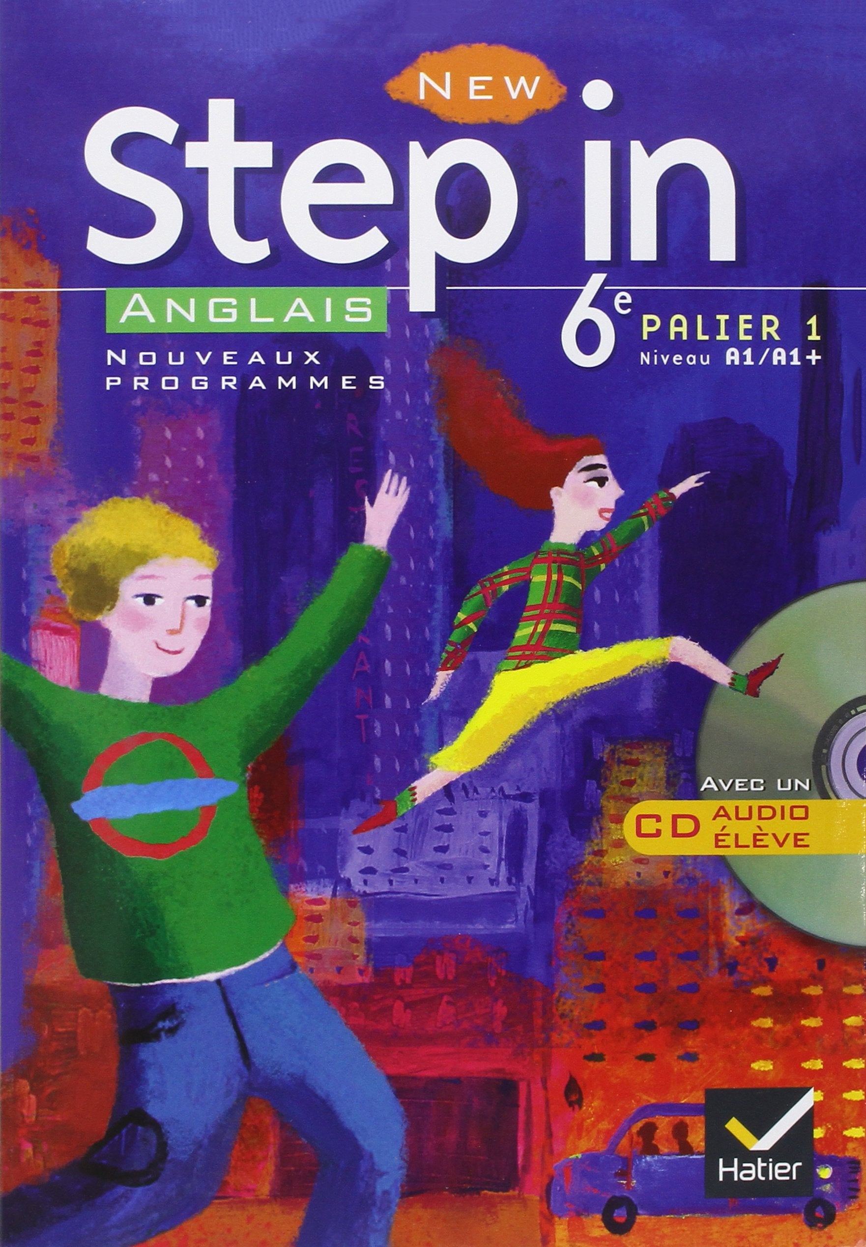New Step In Anglais 6e + CD (manuel élève) 9782218924507