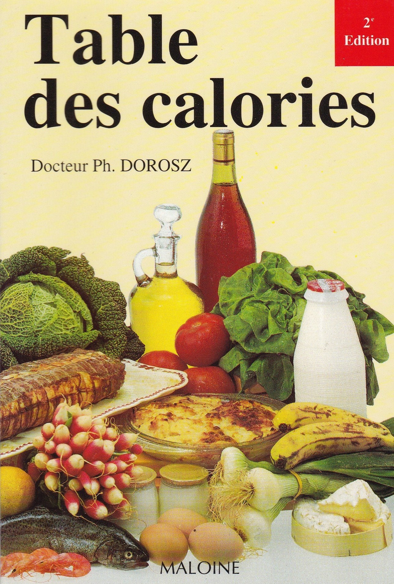 Table des calories 9782224021443
