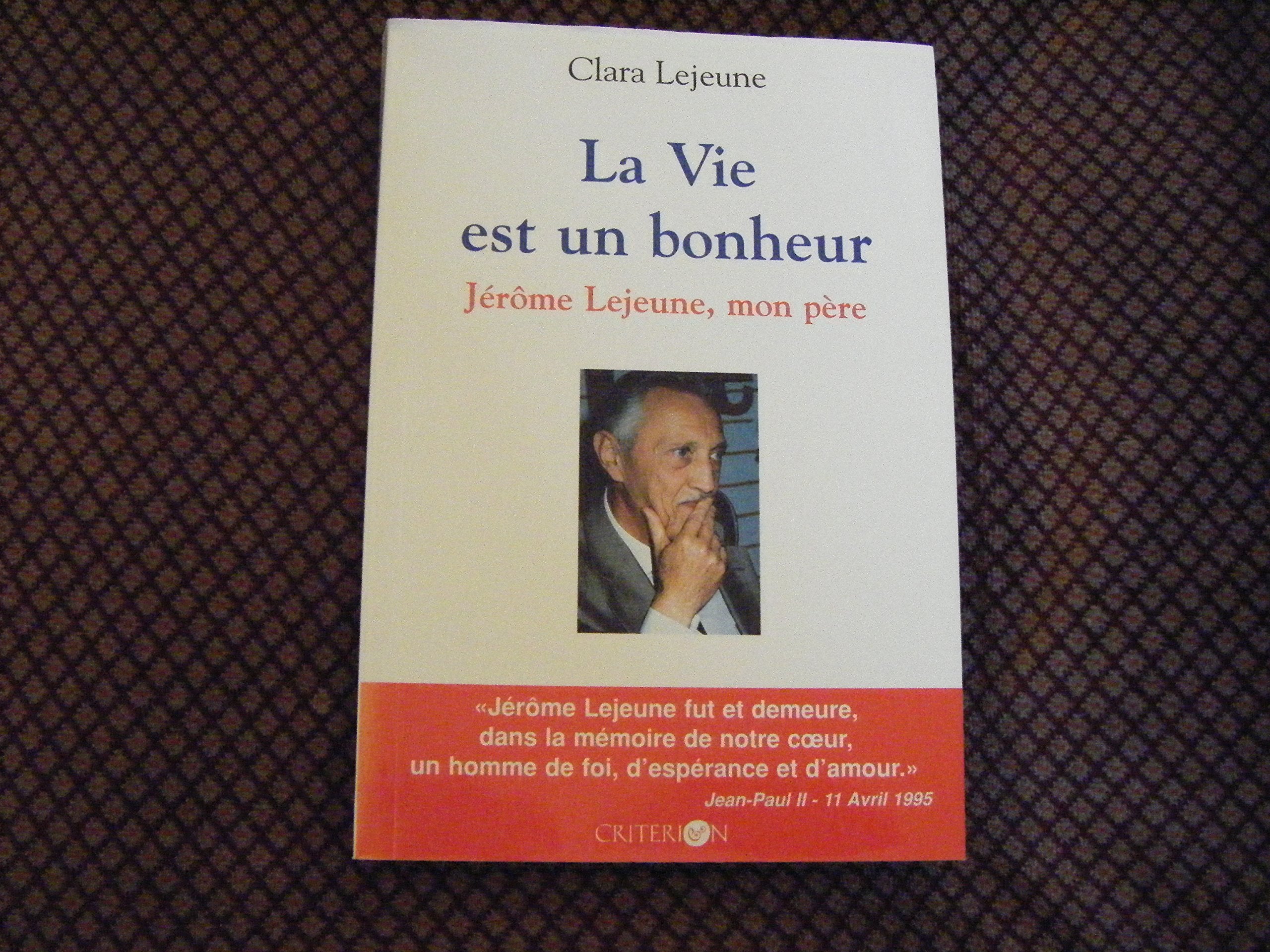 LA VIE EST UN BONHEUR 9782741301639