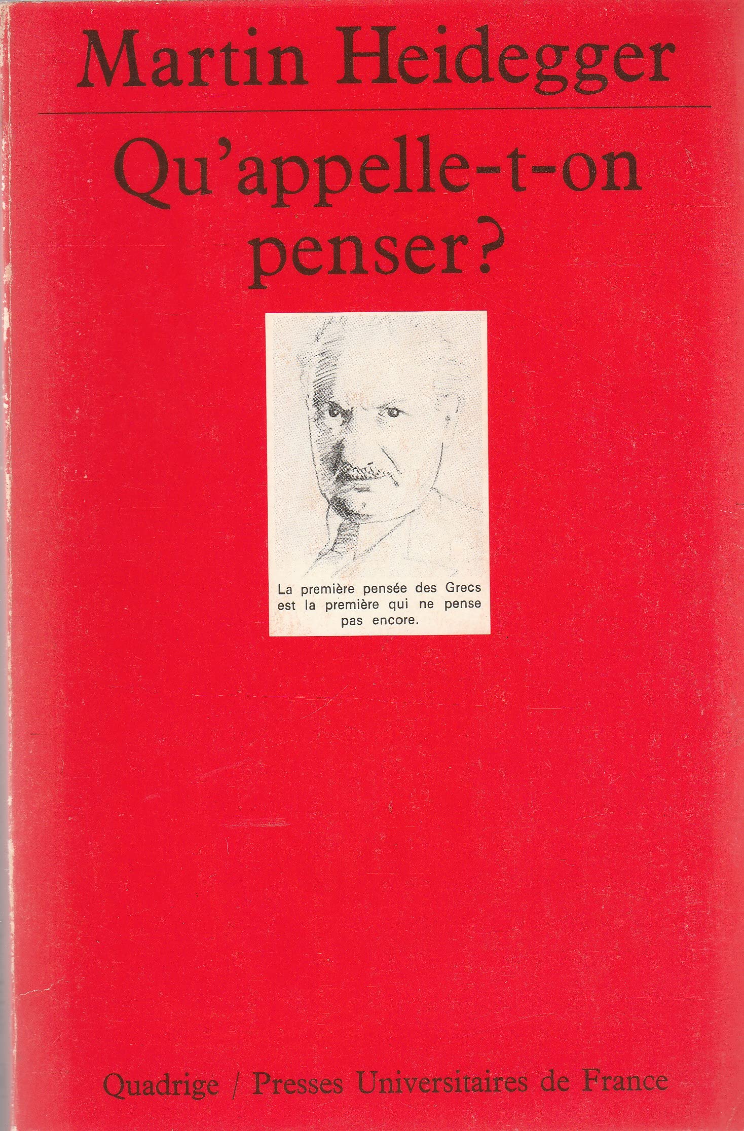 Qu'appelle-t-on penser ? 9782130446354