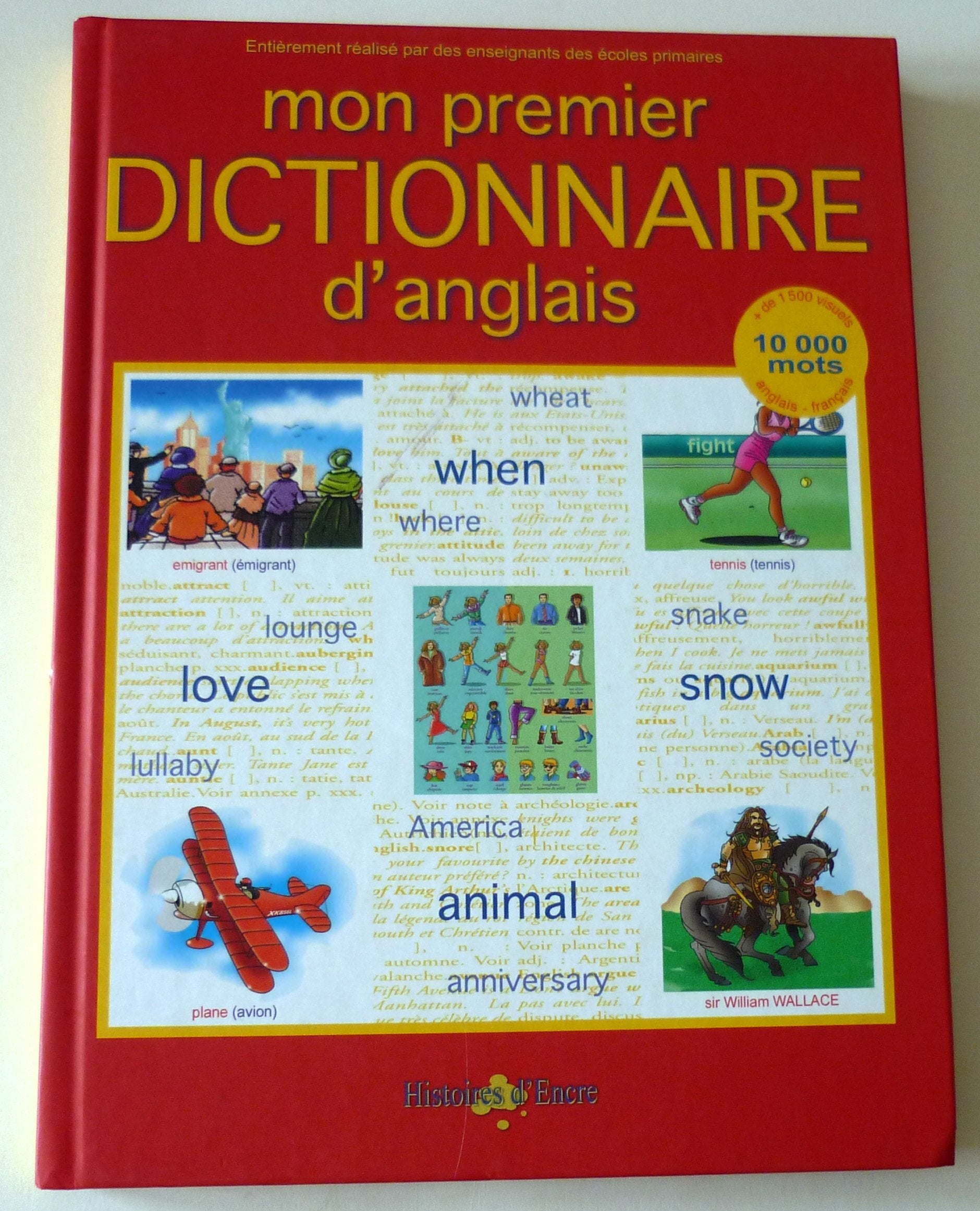 Mon grand dictionnaire d'anglais 9782844700148