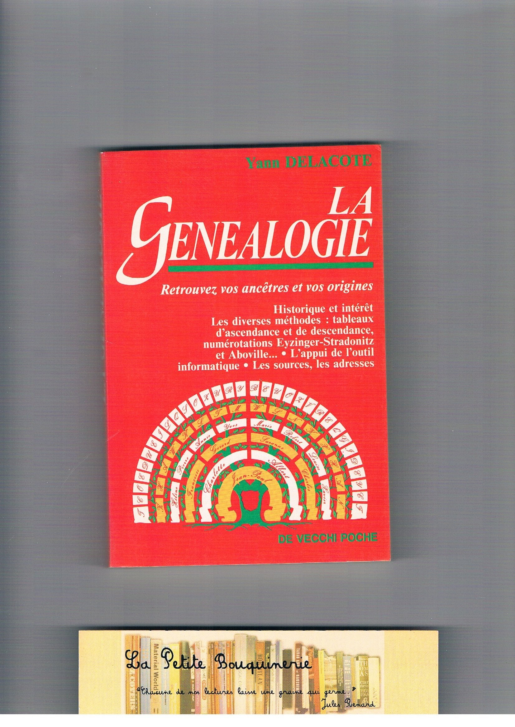 La Genealogie. Retrouvez Vos Ancetres Et Vos Origines 9782732841670