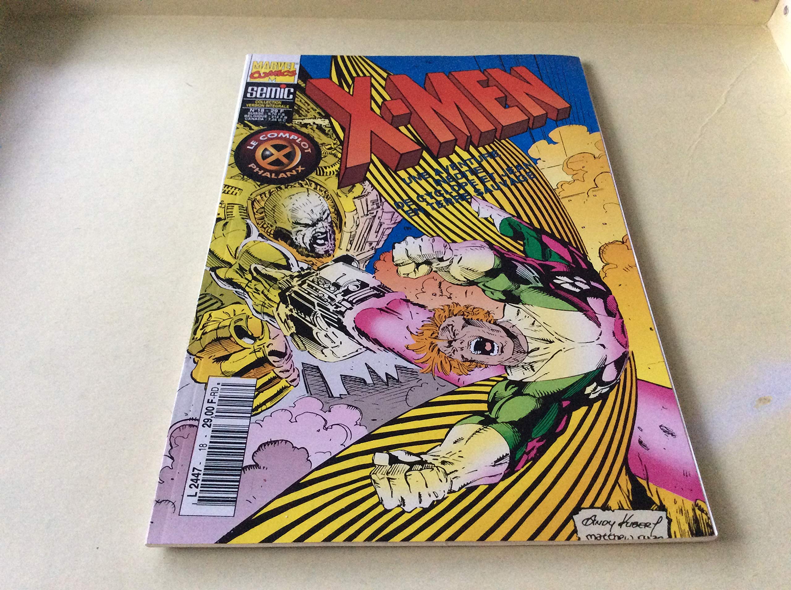 X-MEN 18 semic (collection version intégrale)