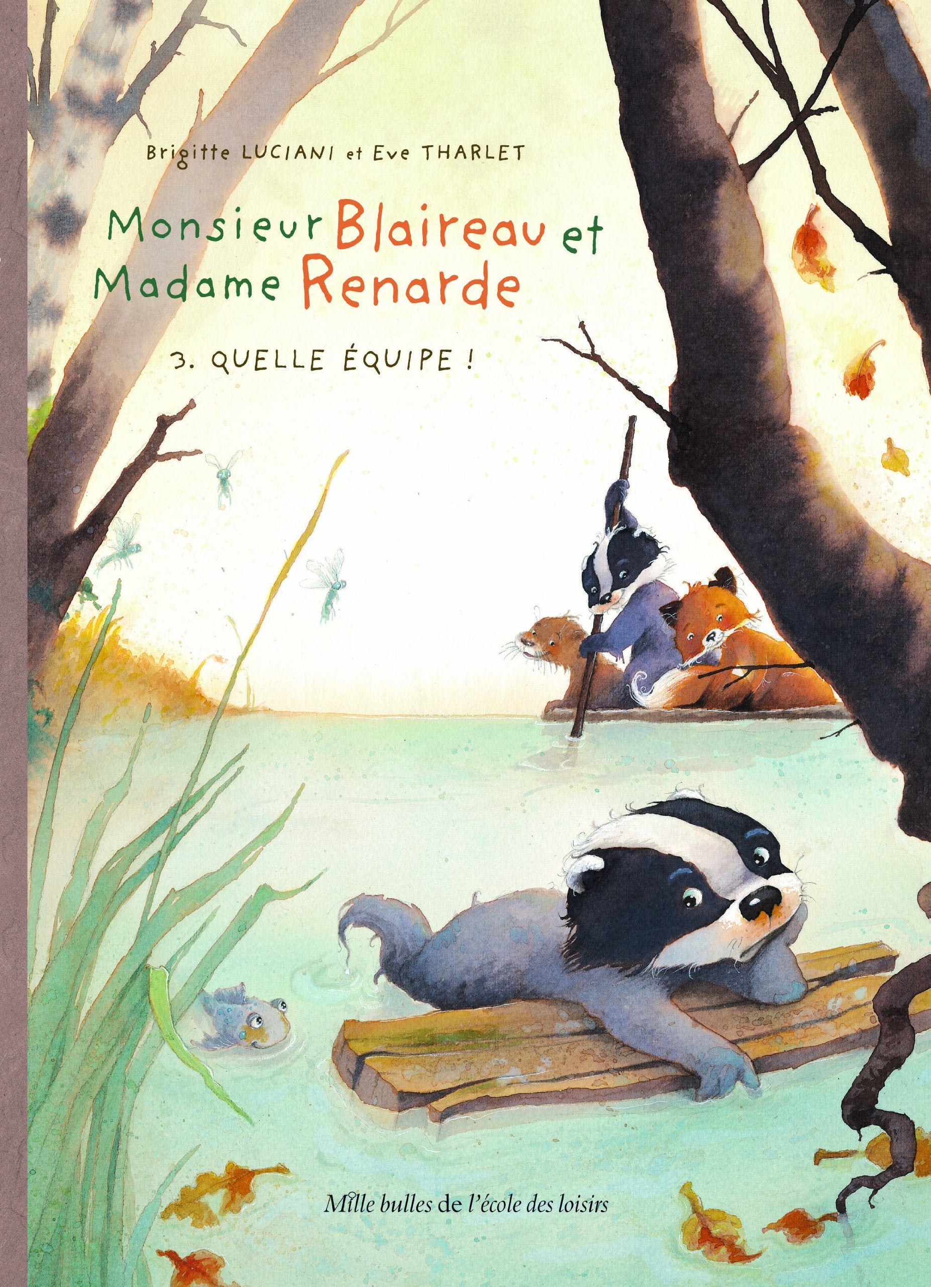 Monsieur Blaireau et Madame Renarde - Tome 3 - Quelle équipe ! 9782211203388