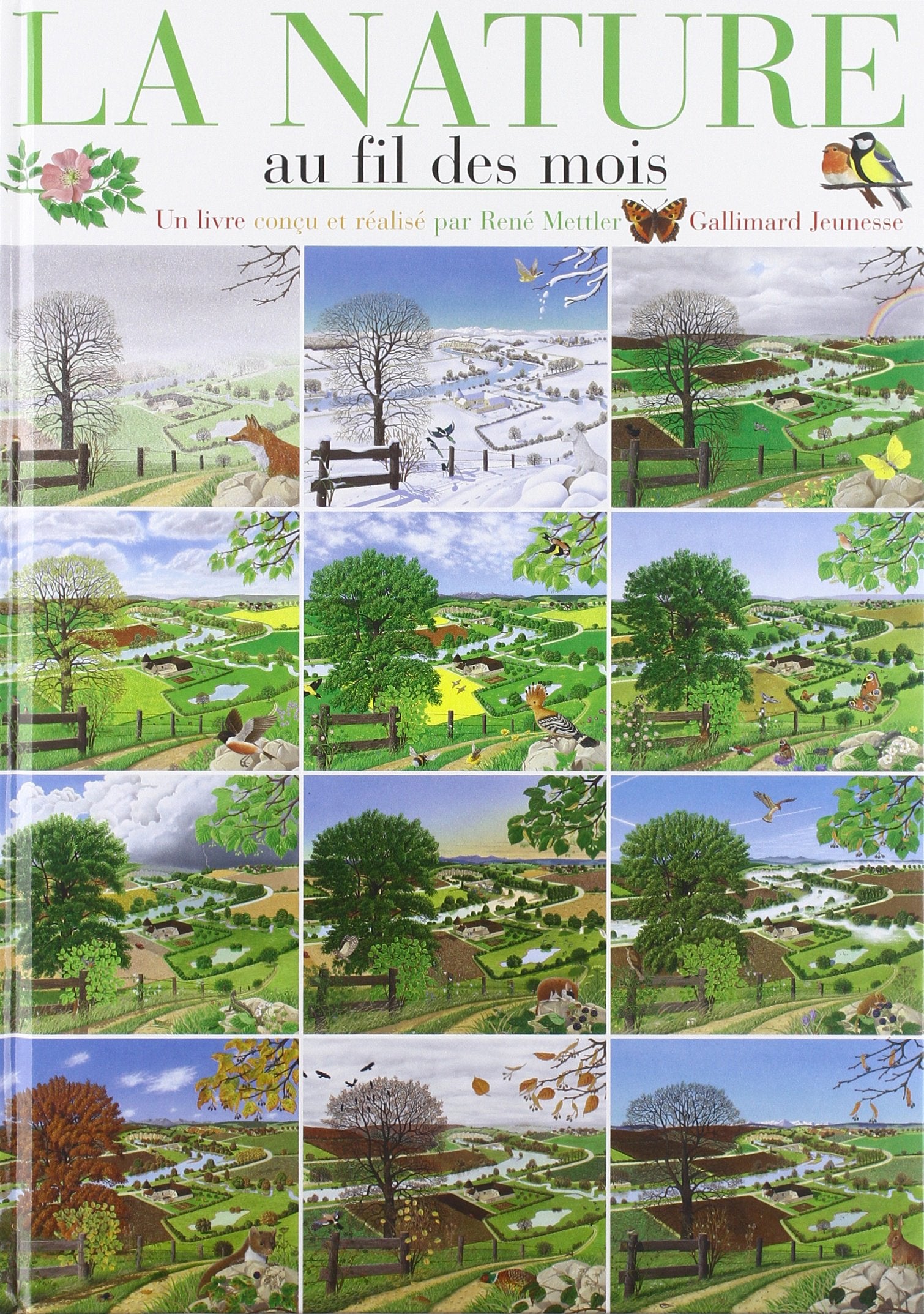 La Nature au fil des mois 9782070514939