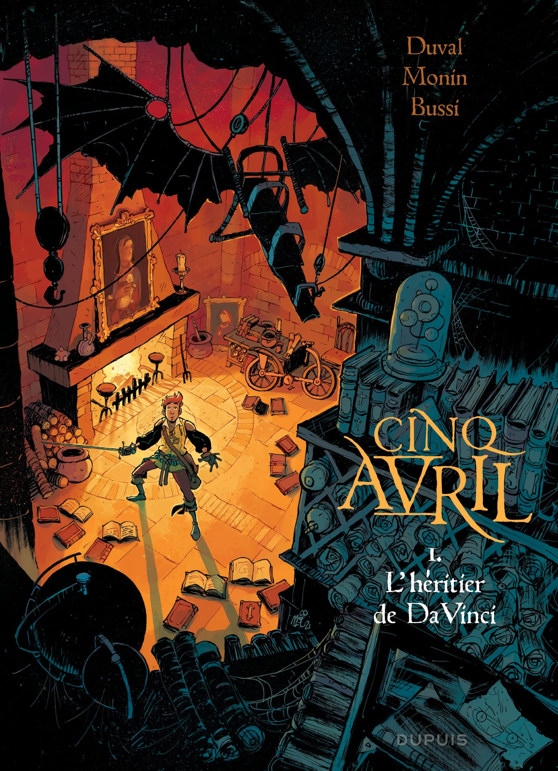 Cinq Avril - Tome 1 - L'héritier de Da Vinci 9791034753062