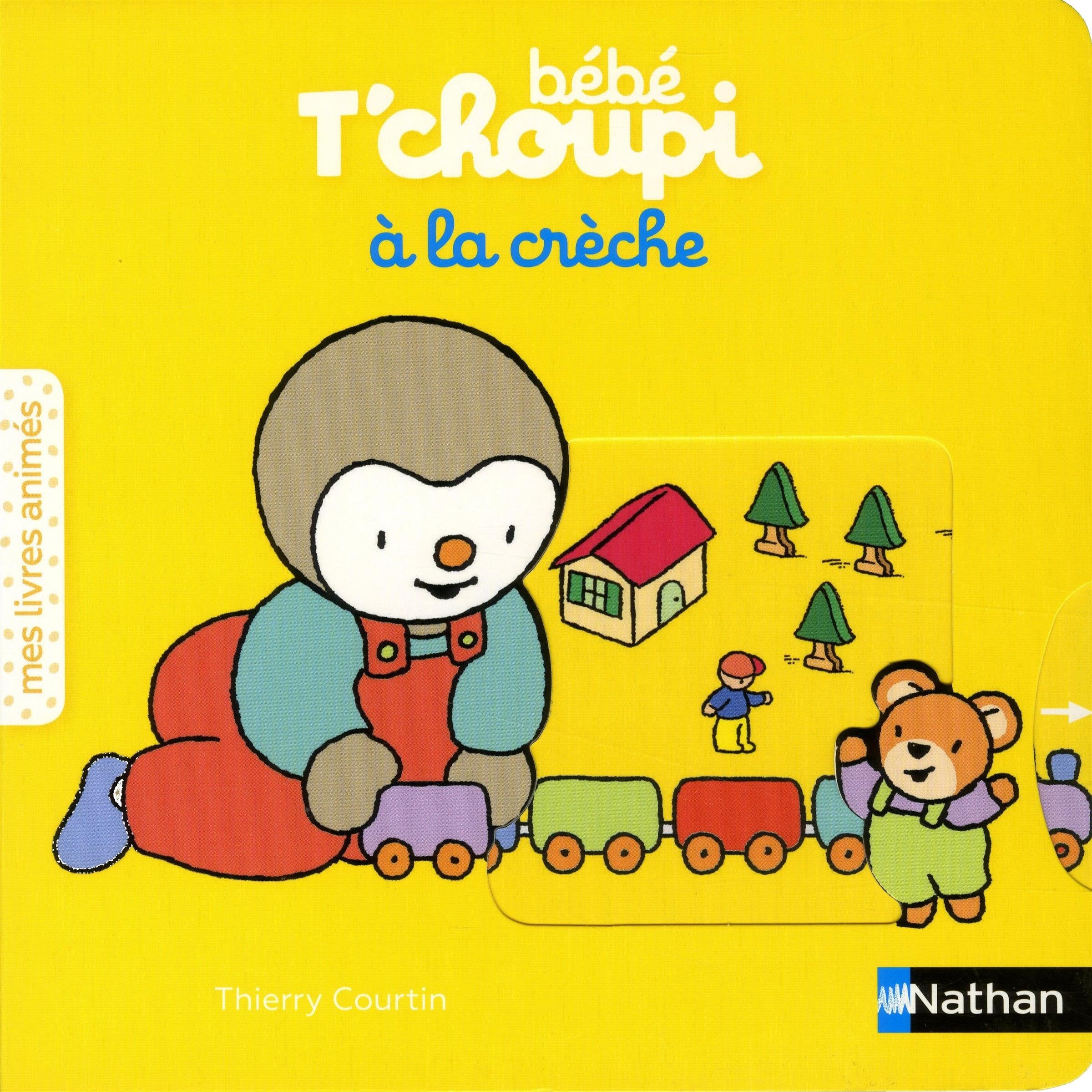 Bébé T'choupi à la crèche - Livre animé pour les bébés dès 6 mois 9782092580516