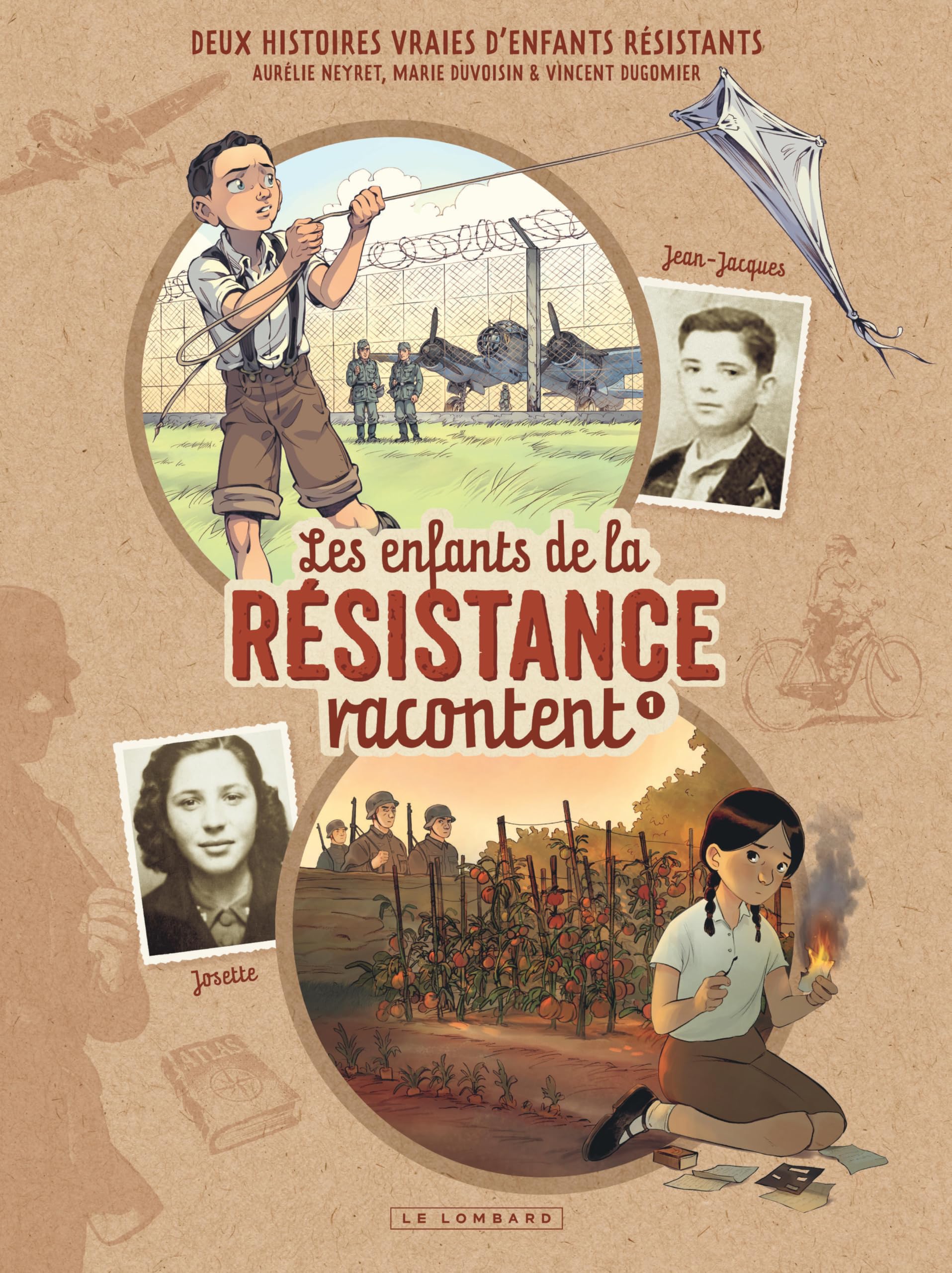 Les Enfants de la Résistance racontent - Tome 1 - Josette et Jean-Jacques 9782808214810