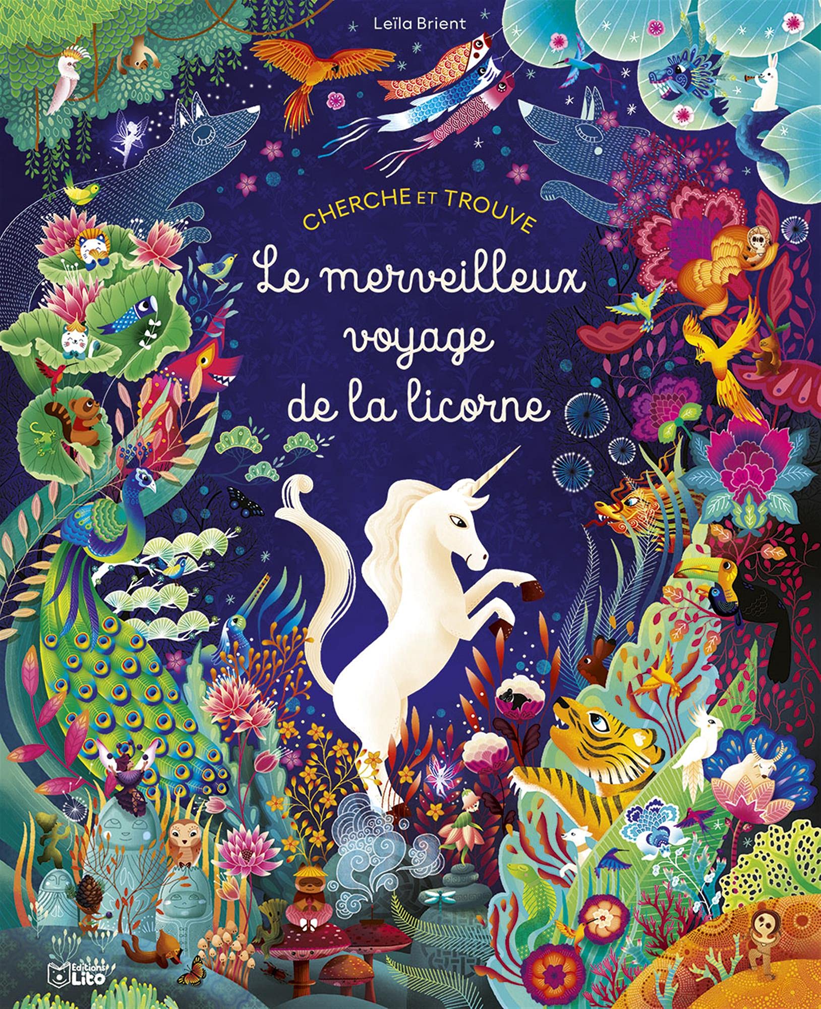 Cherche et trouve - Le merveilleux voyage de la licorne - Dès 5 ans 9782244403212