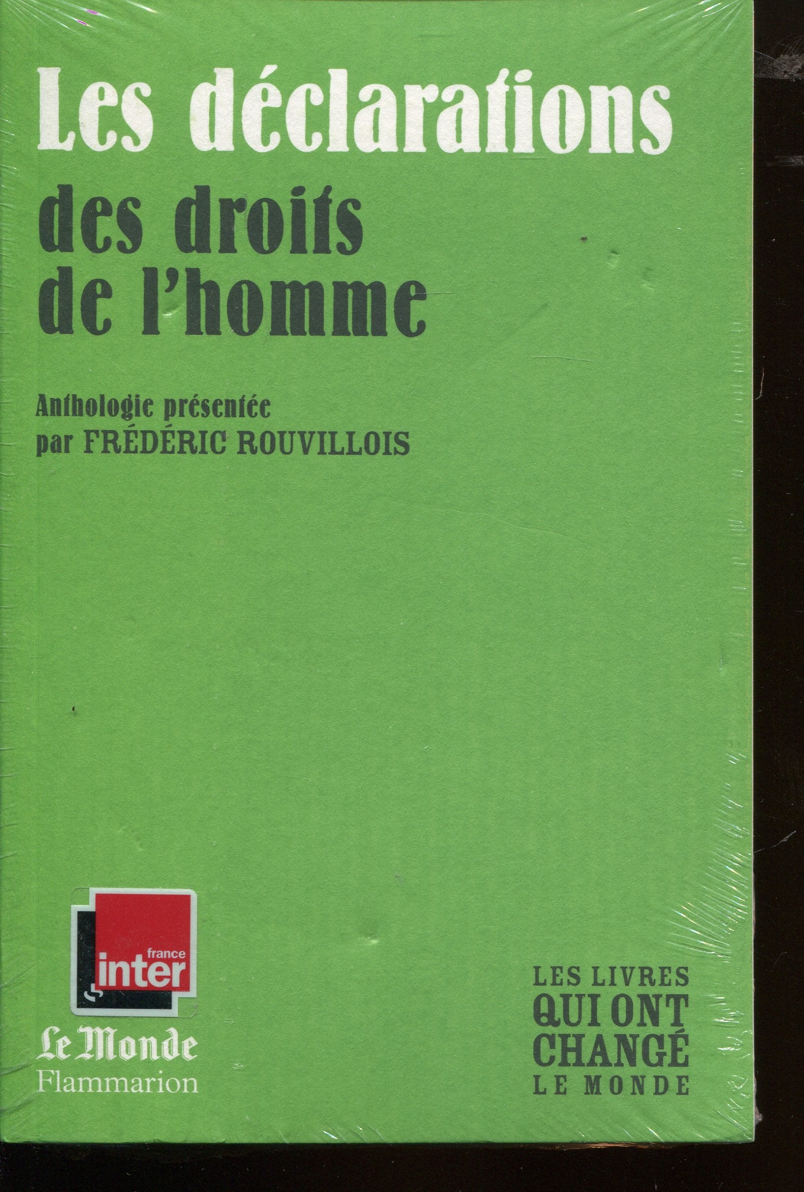 Déclarations des droits de l'homme (monde) (Les) 9782081226814
