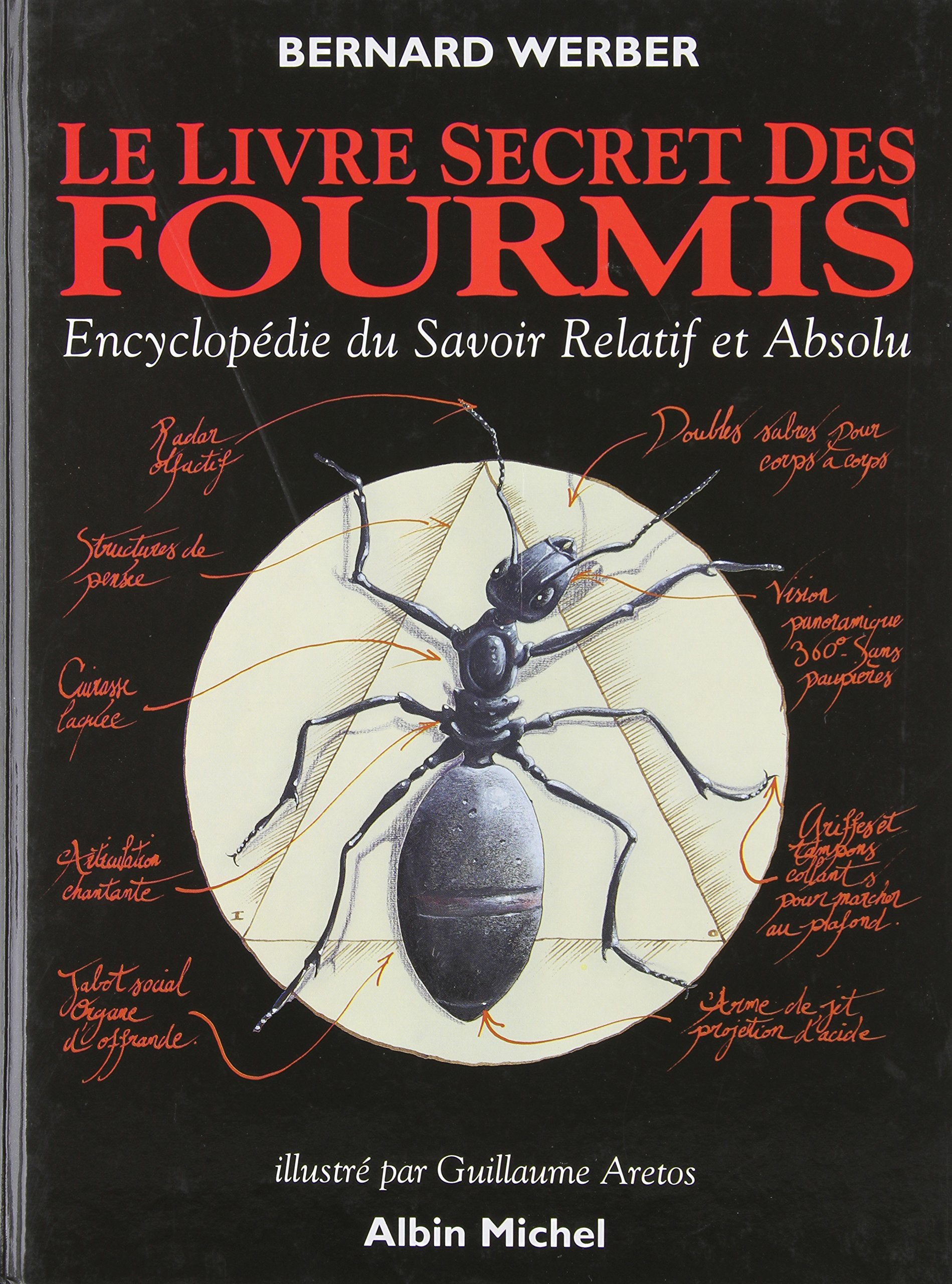 Le livre secret des fourmis: Encyclopédie du Savoir Relatif et Absolu 9782226065834