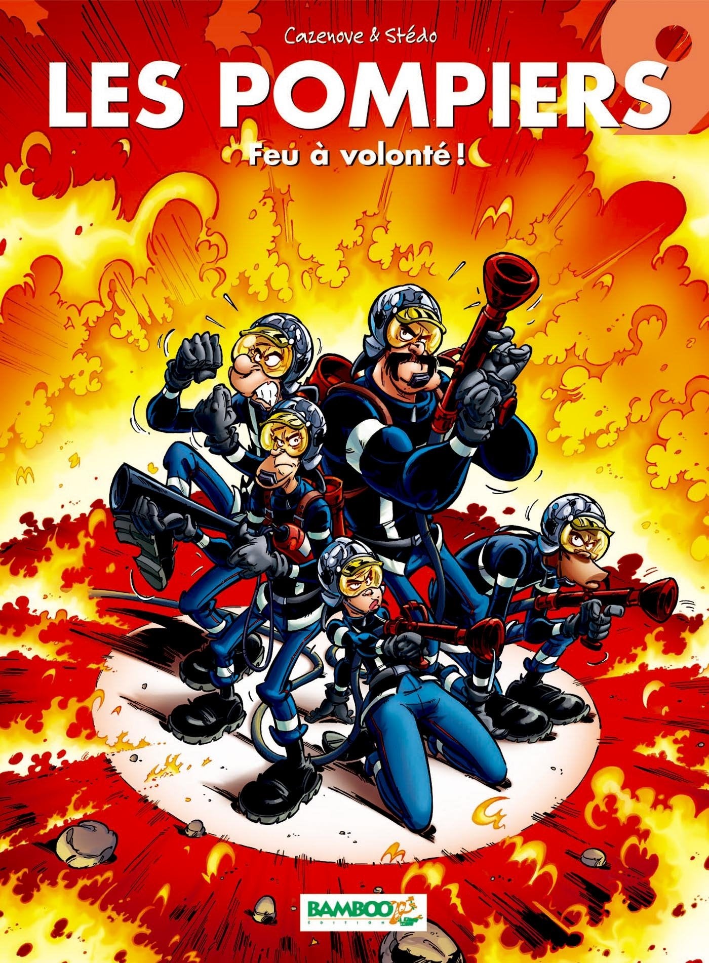 Les pompiers - tome 9 - Top humour 2018 9782818944318