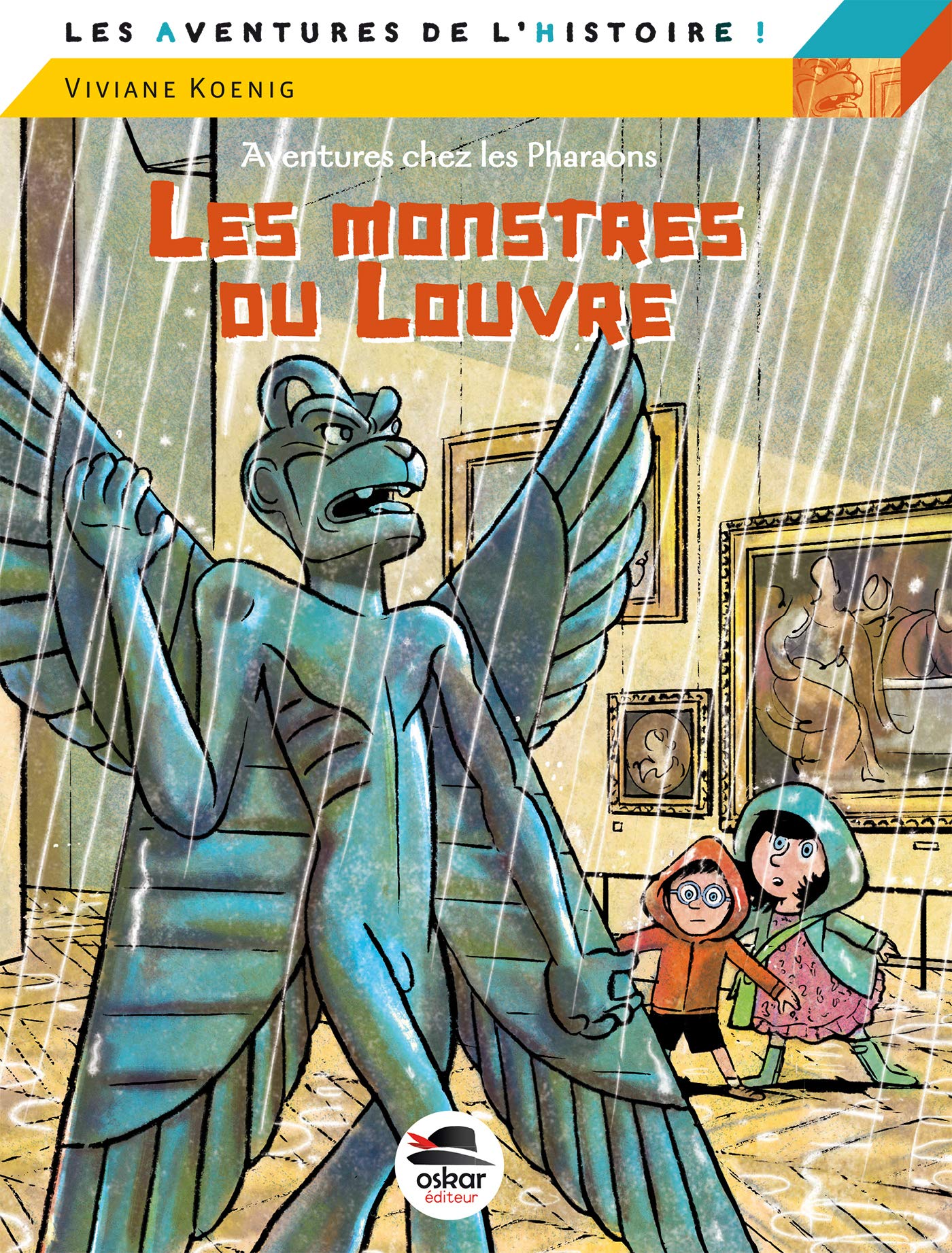 Les monstres du Louvre: Série "Aventures chez les pharaons" 9782350009254