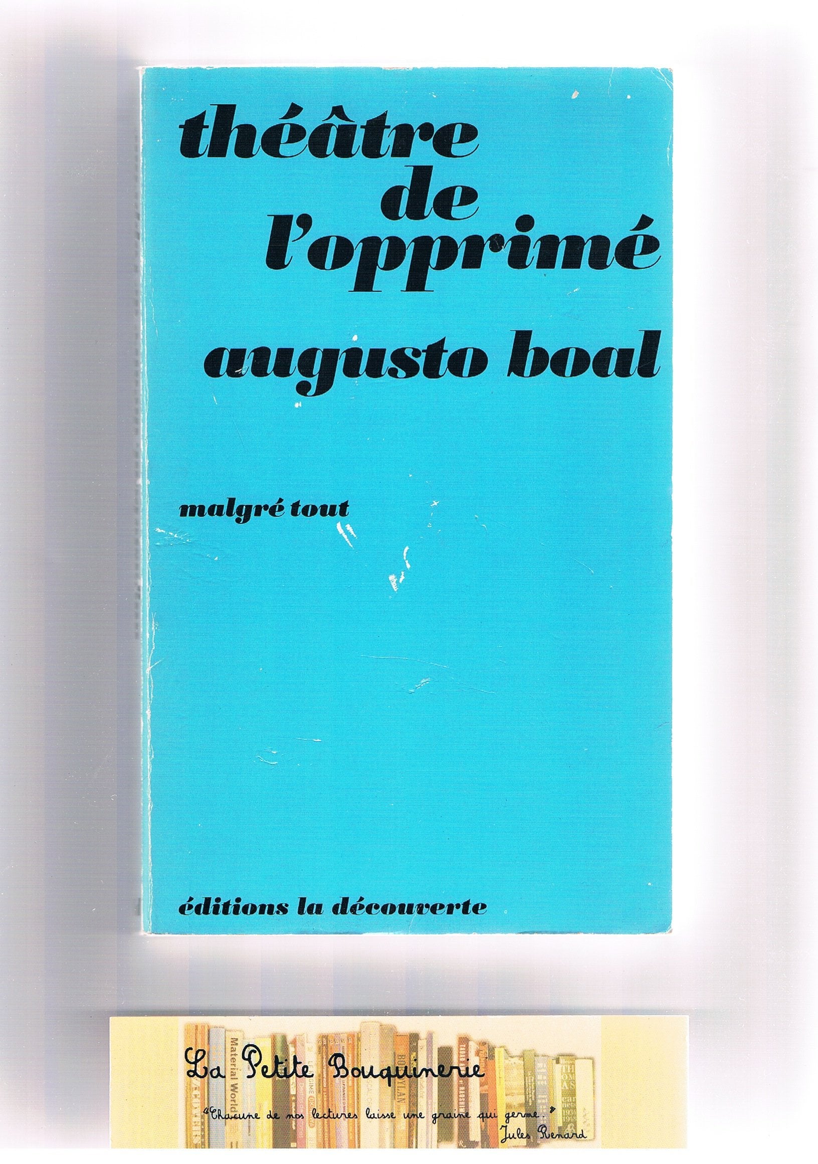 Théâtre de l'opprimé (Malgré tout) 9782707115386