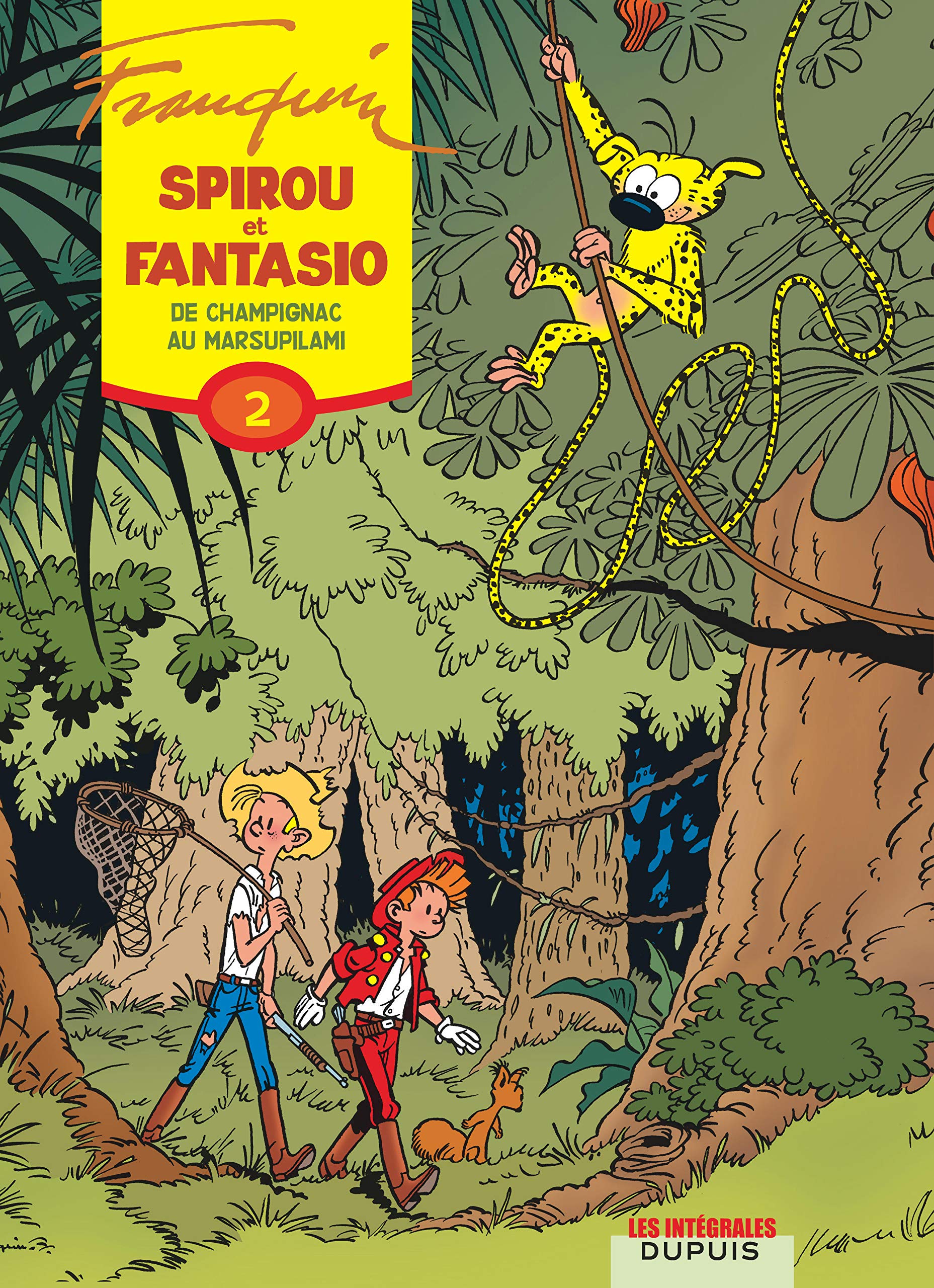 Spirou et Fantasio, l'intégrale tome 2 : De Champignac au Marsupilami 9782800138626