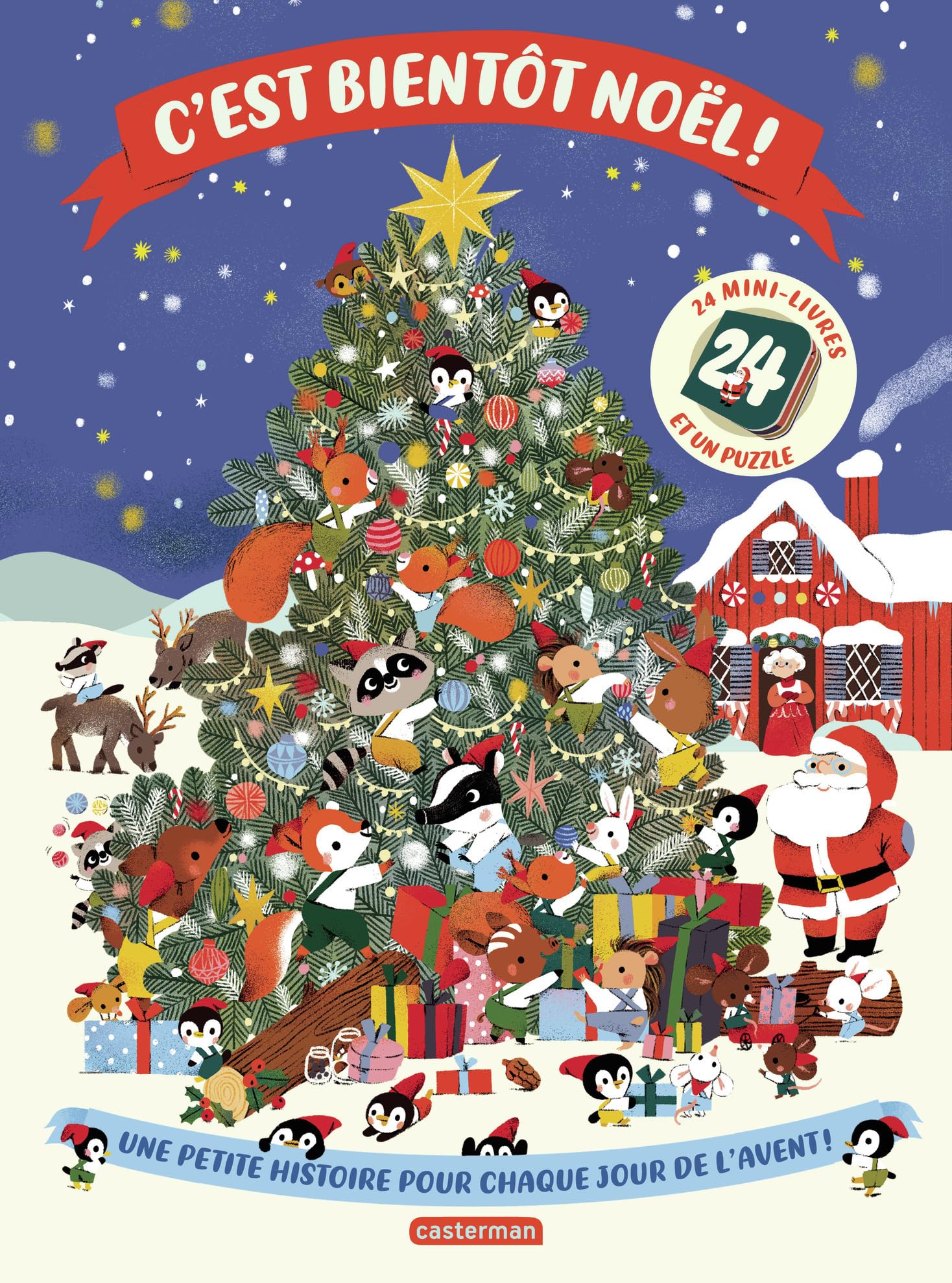 C'est bientôt Noël !: Une petite histoire pour chaque soir de l'avent ! 9782203296534