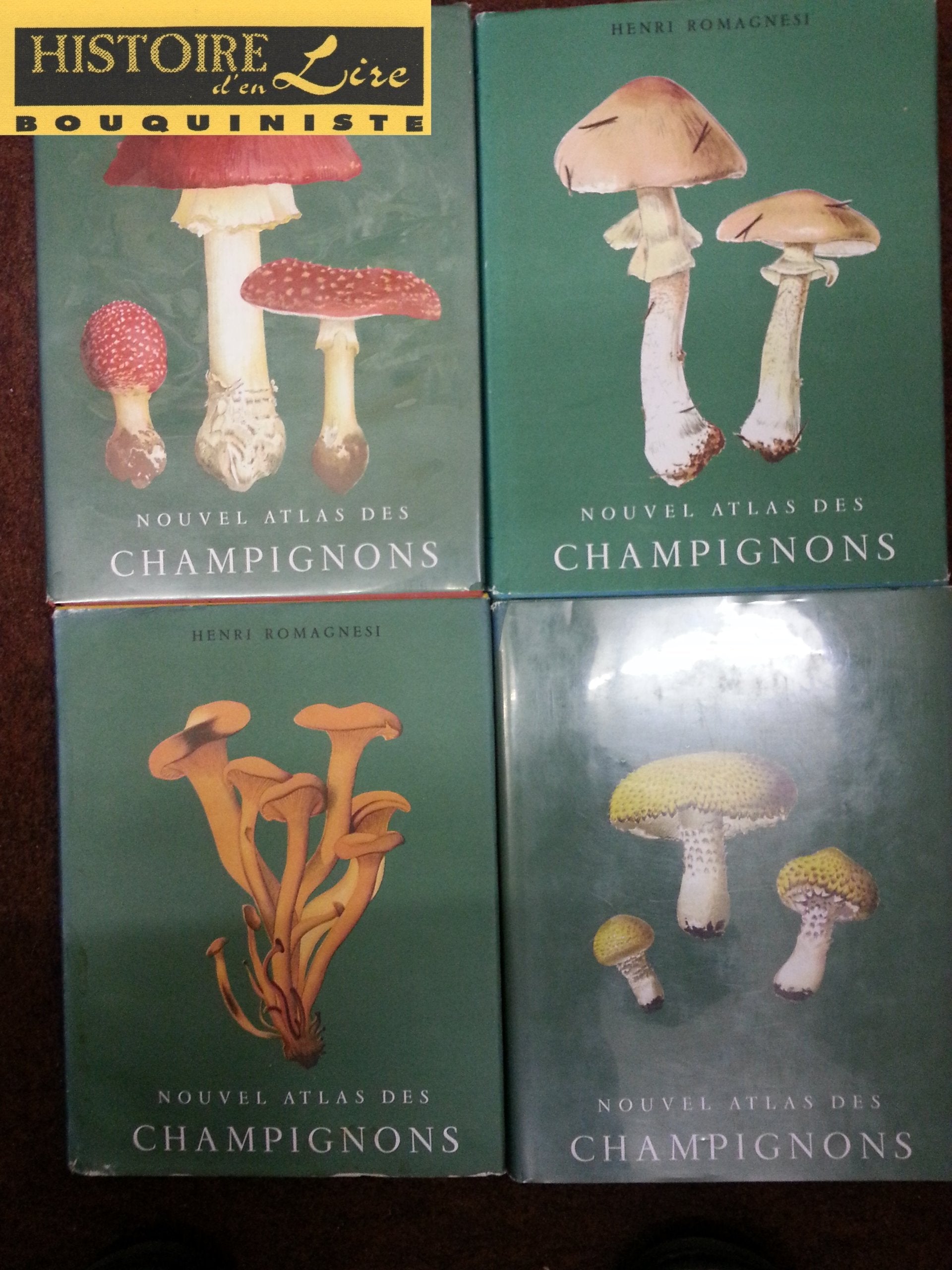Nouvel atlas des champignons En 4 volumes