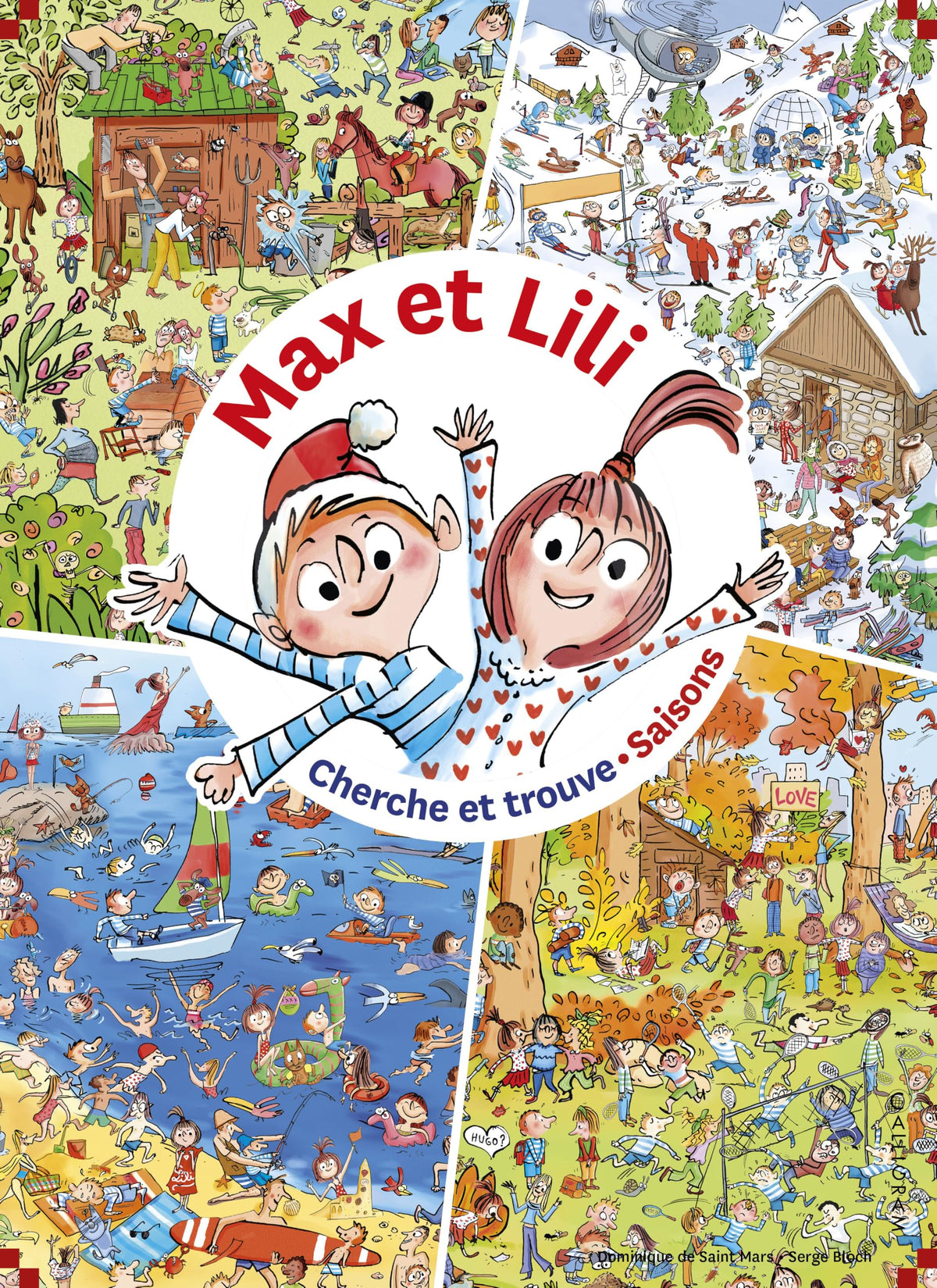 Cherche et Trouve Max et Lili - Saisons 9782884808729