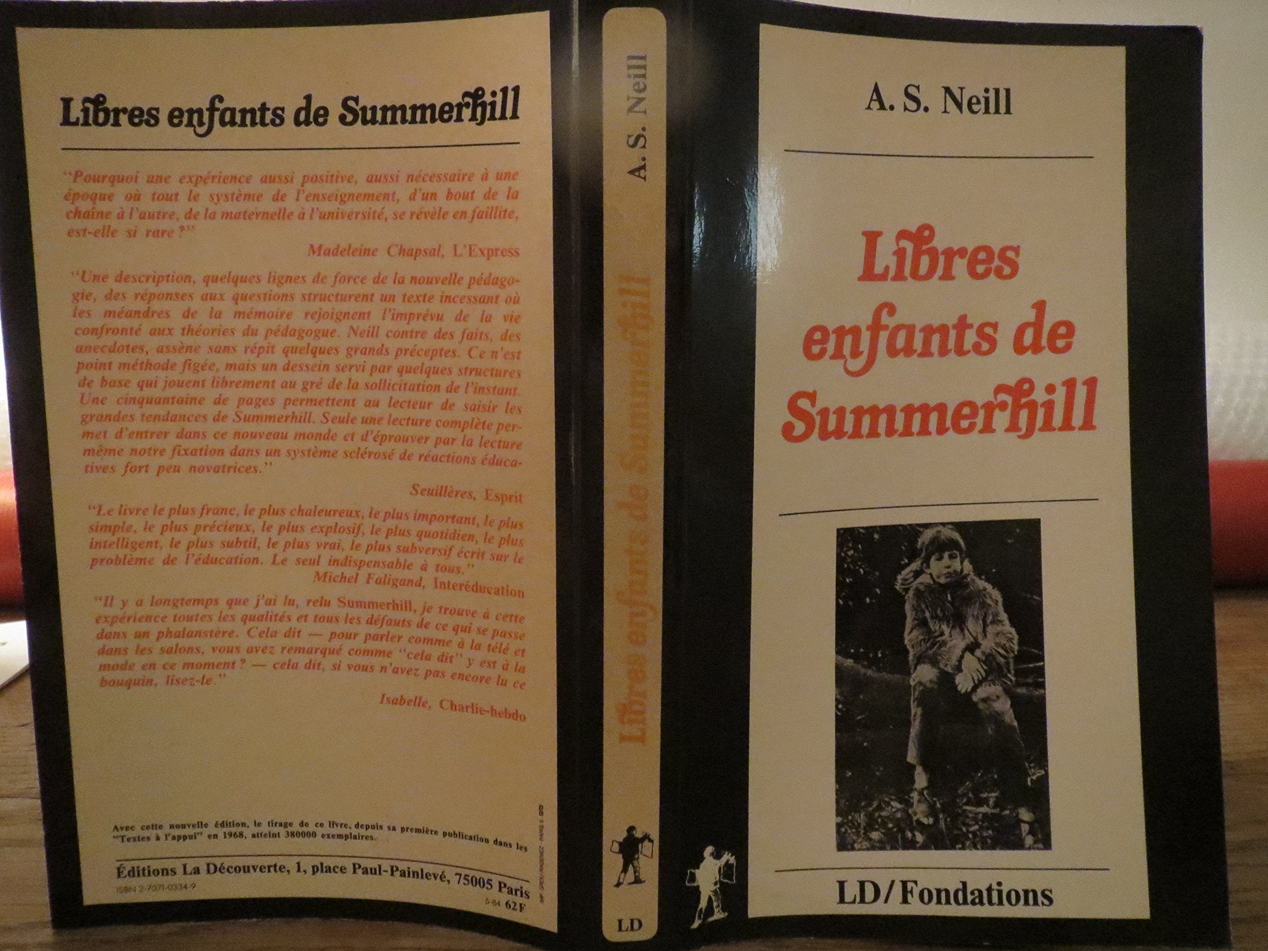 Libres enfants de summerhill 9782707103345