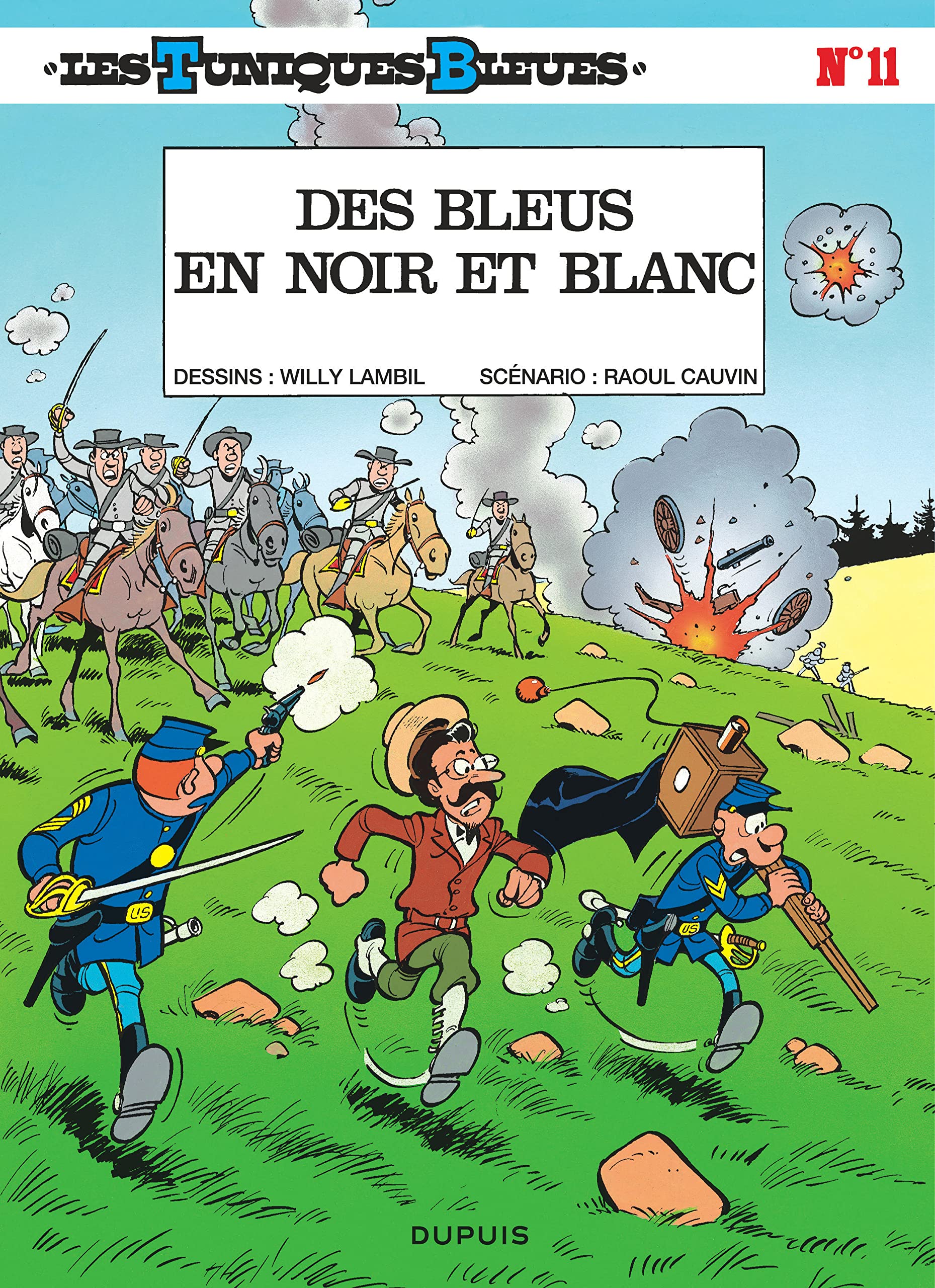 Les Tuniques bleues, tome 11 : Des Bleus en noir et blanc 9782800108681