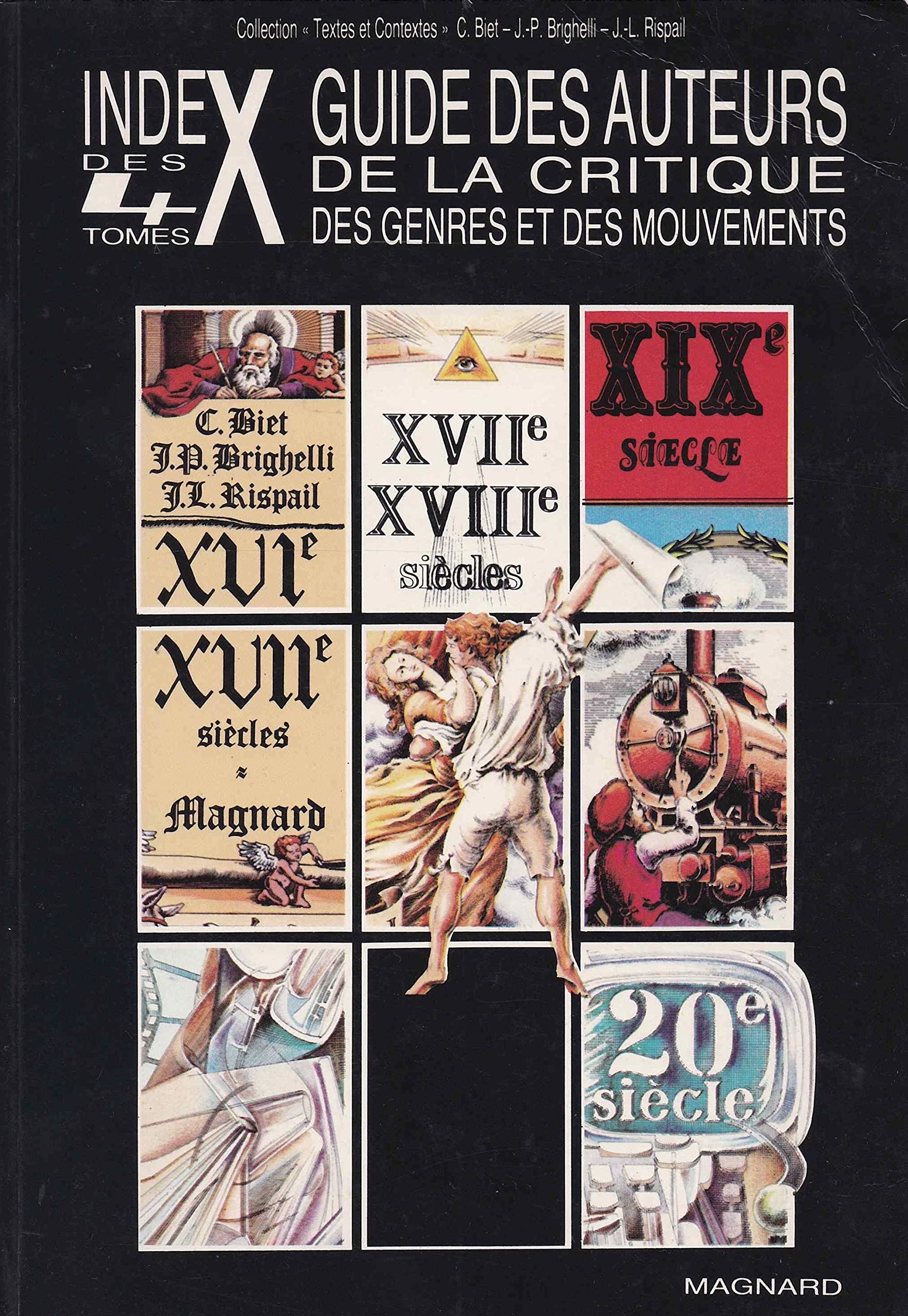 Guide des auteurs de la critique des genres et des mouvements : Index des 4 tomes 9782210422414