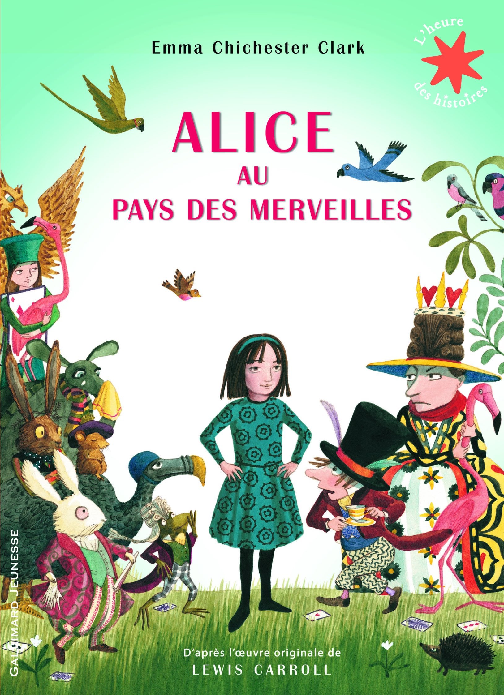 Alice au pays des merveilles - L'heure des histoires - De 4 à 6 ans 9782075077897