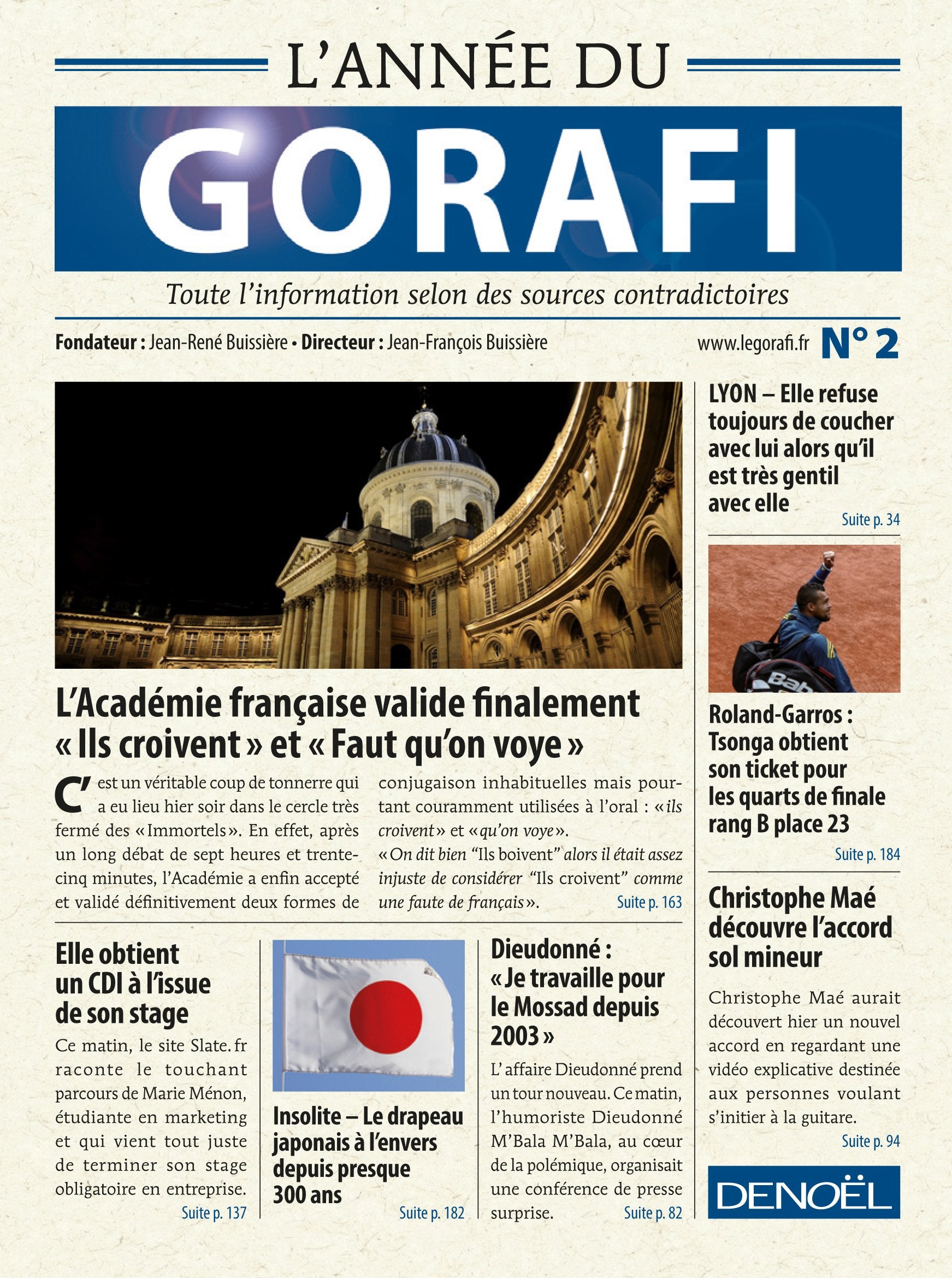 L'année du Gorafi II 9782207118559