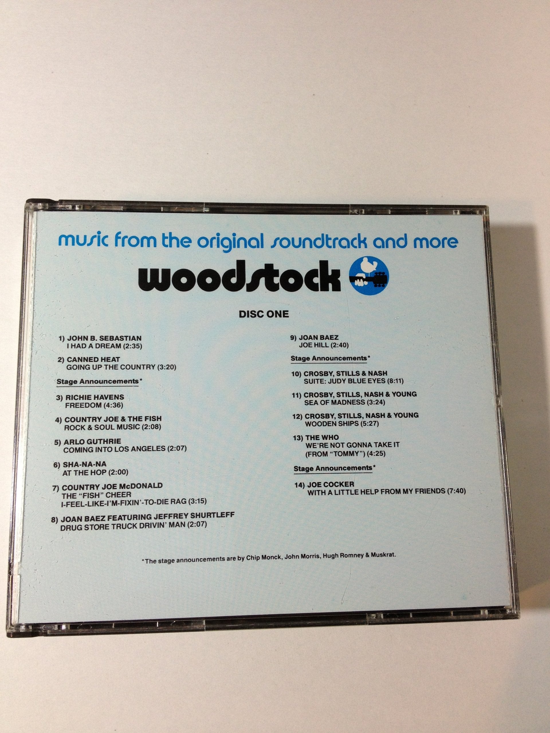 Woodstock 0075679030528