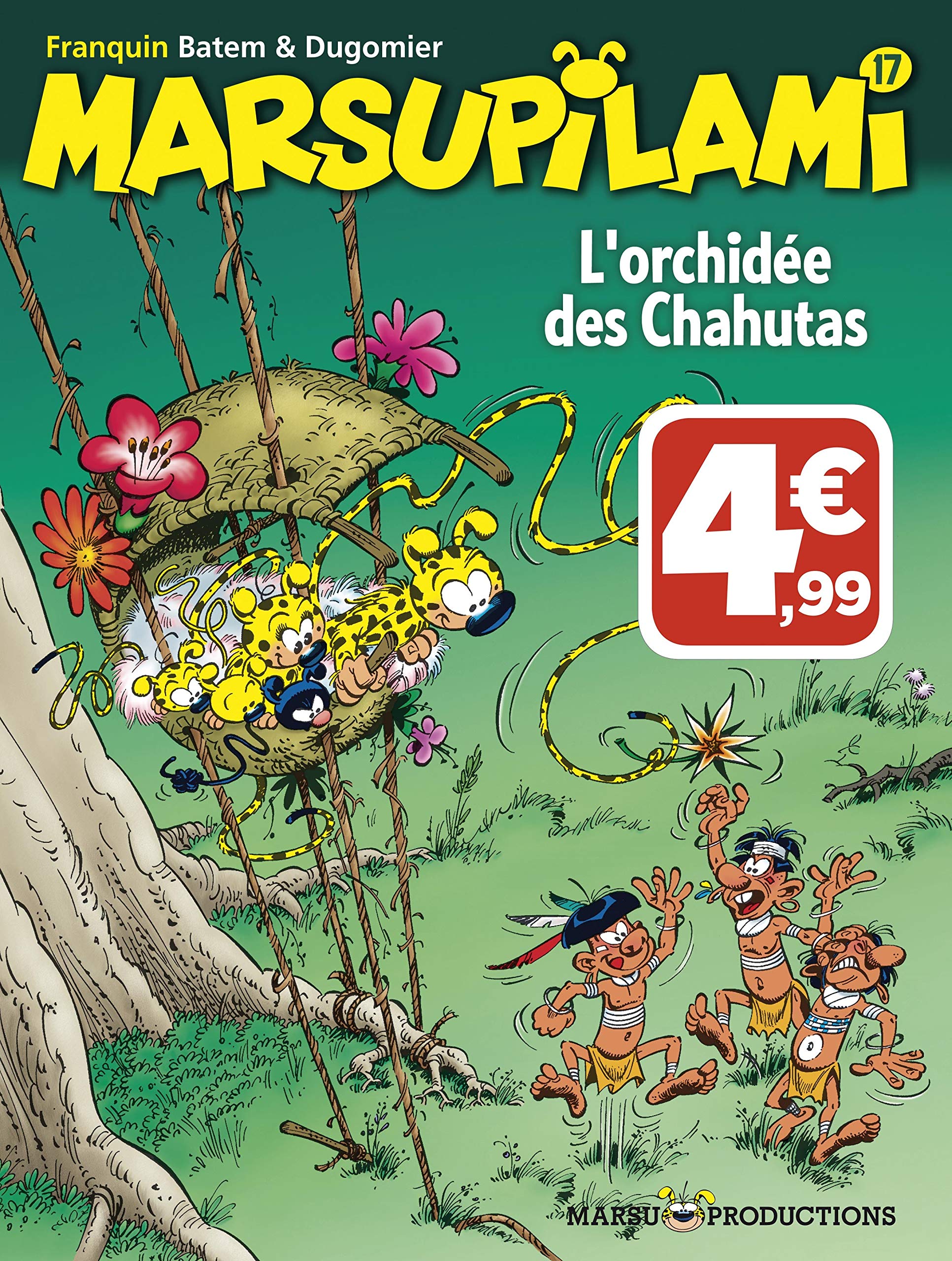 Marsupilami, tome 17 : L'Orchidée des Chahutas 9782912536761
