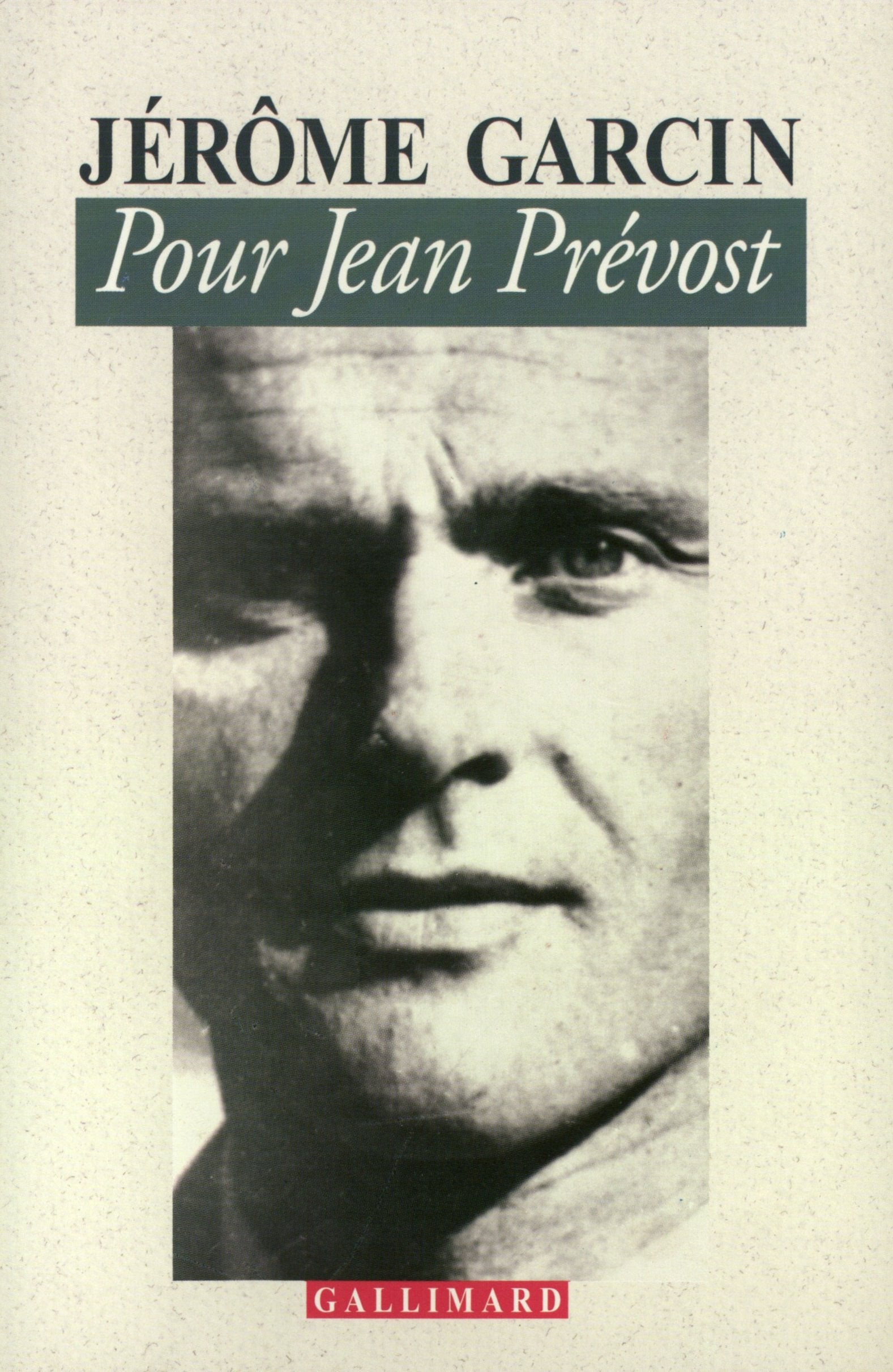 Pour Jean Prévost 9782070737024