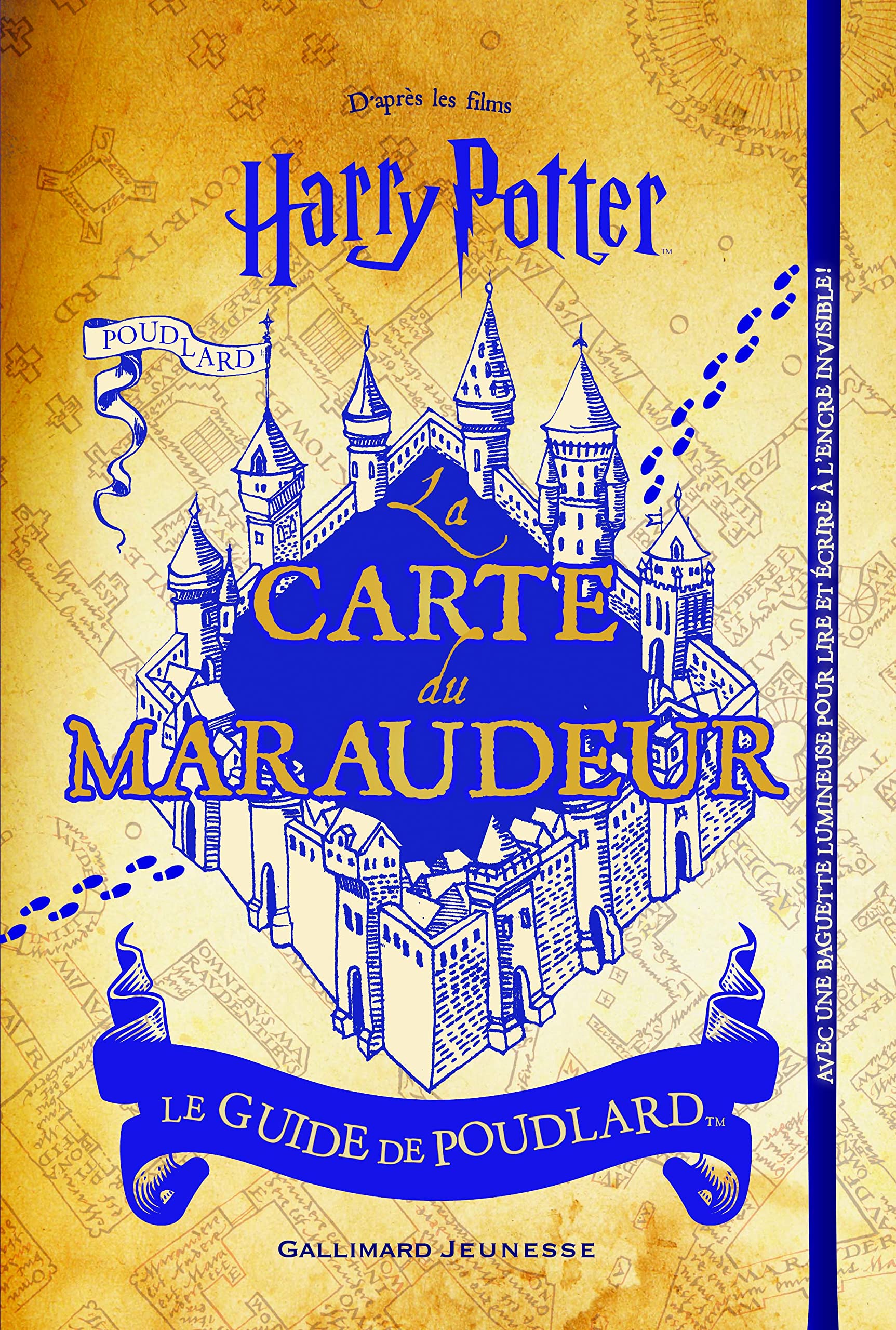 HARRY POTTER - LA CARTE DU MARAUDEUR 9782075104050