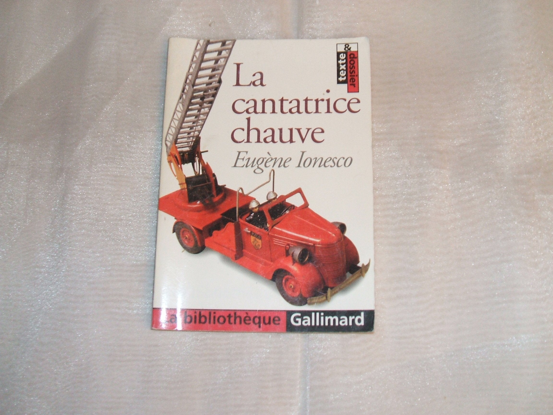 LA CANTATRICE CHAUVE 9782070405787