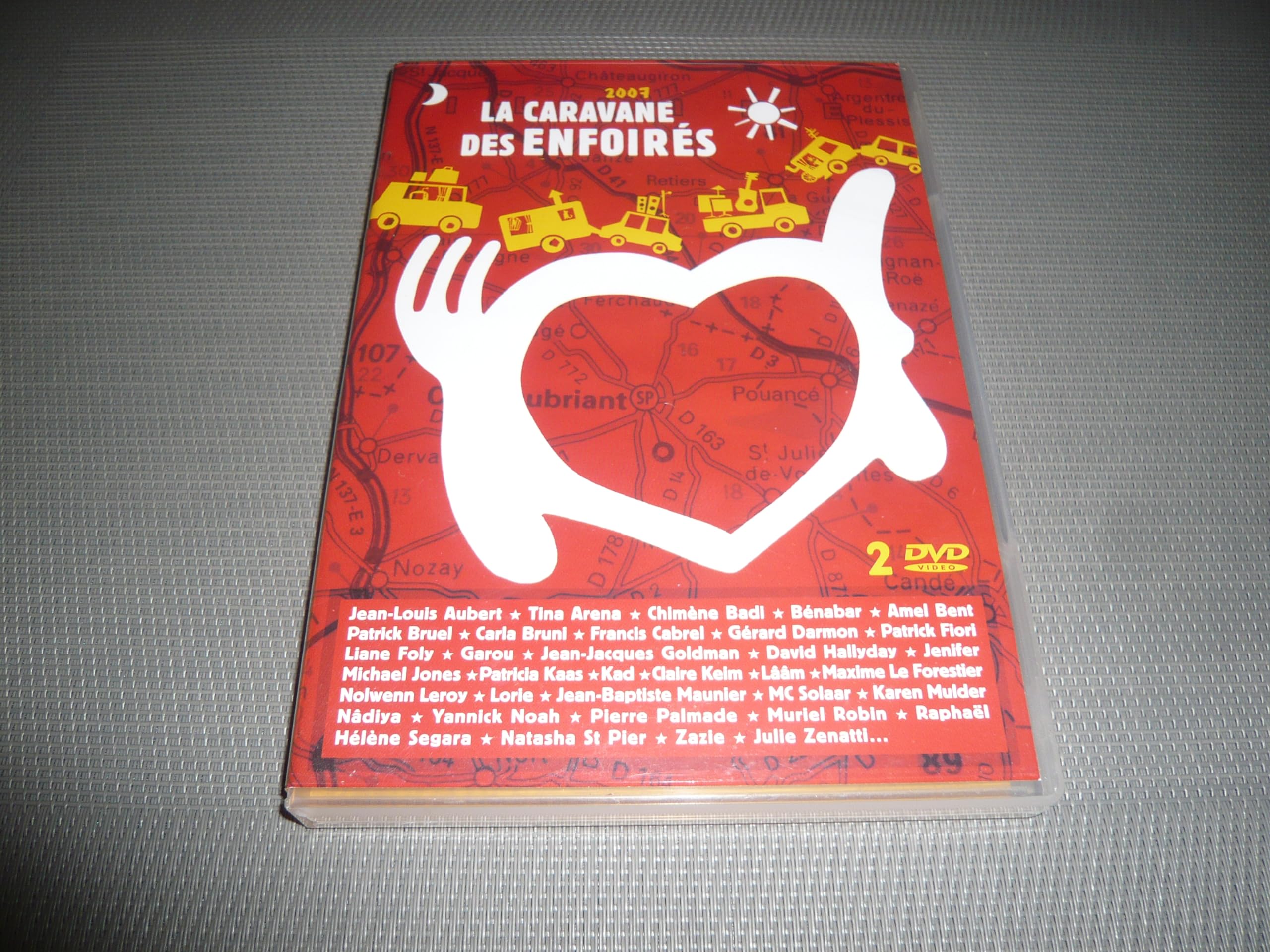 La caravane des Enfoirés 2007 - Edition 2 DVD 3259130235166