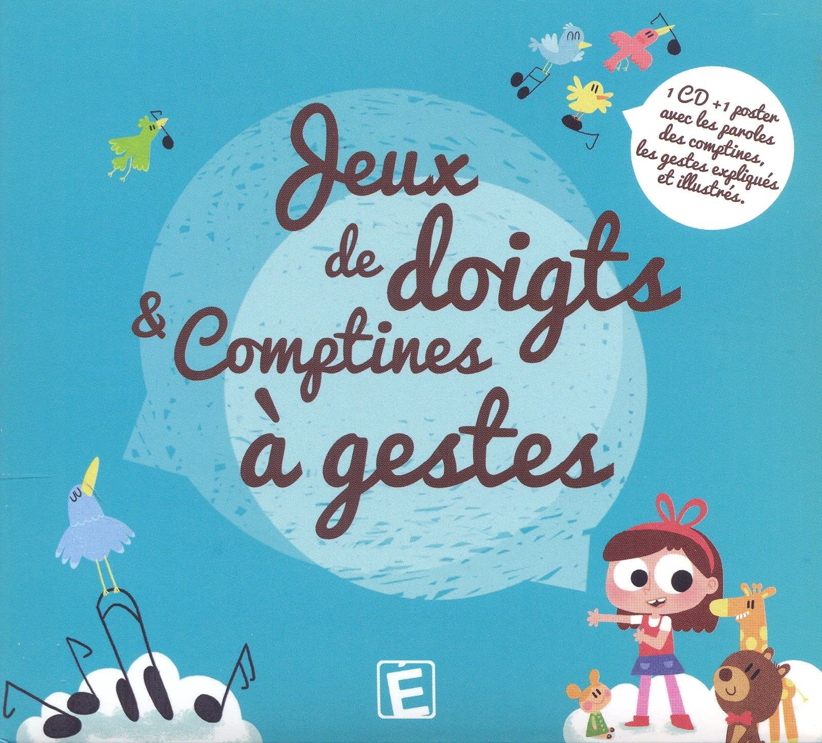 CD Jeux de Doigts et Comptines a Gestes 3341348375229