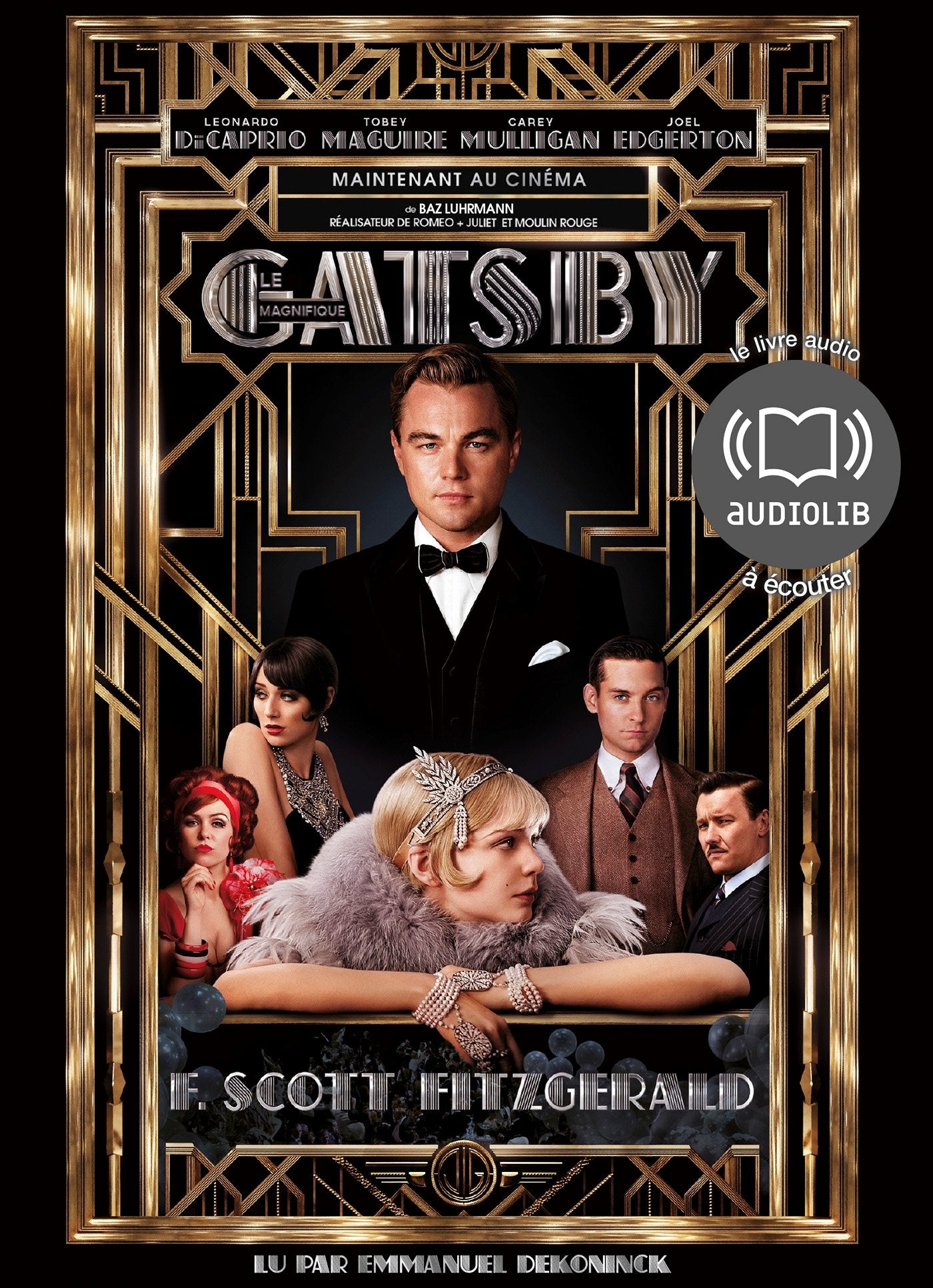 Gatsby le Magnifique: Livre audio 1 CD MP3 9782356415660