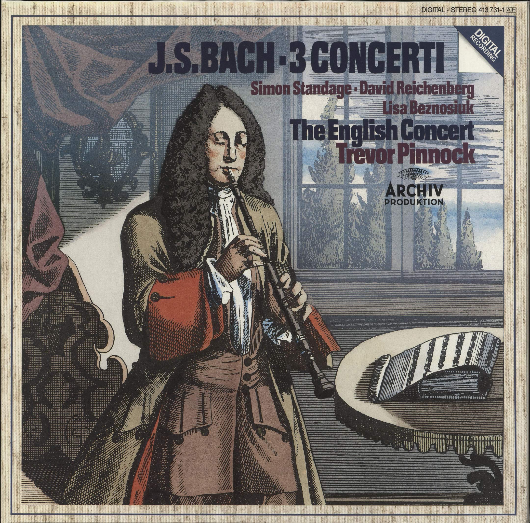 Bach Jean Sebastein -T Pinnoch Trois Concertos 0028941373113