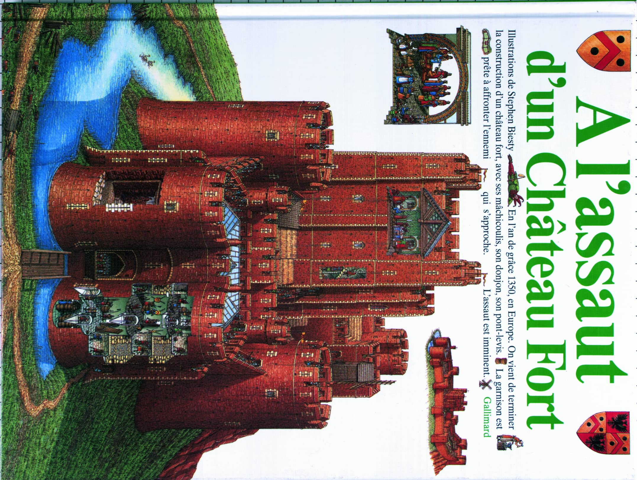 A l'assaut d'un château fort 9782070584819