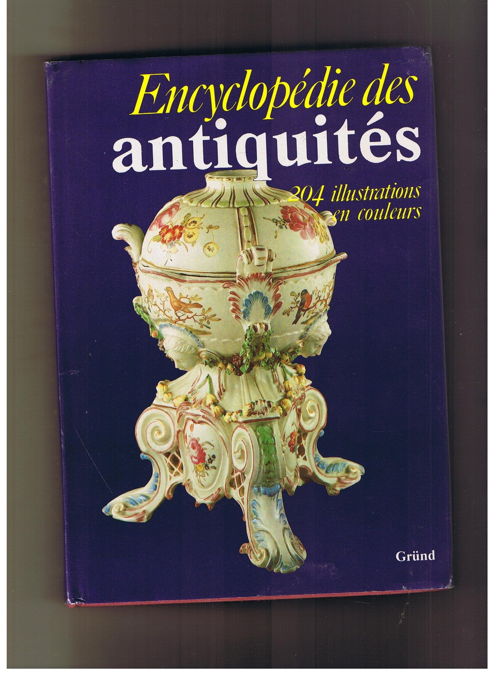 Encyclopédie des antiquités 9782700002980