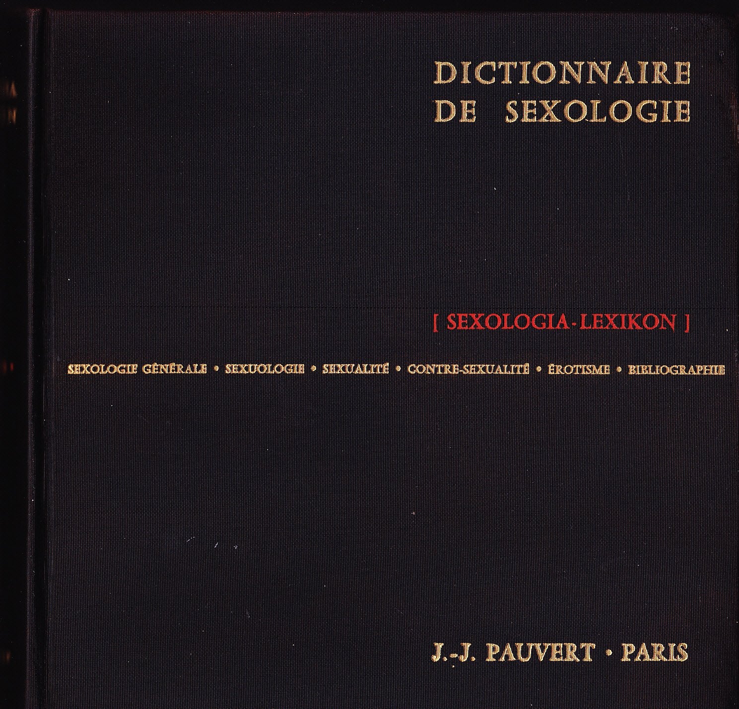 Dictionnaire de sexologie