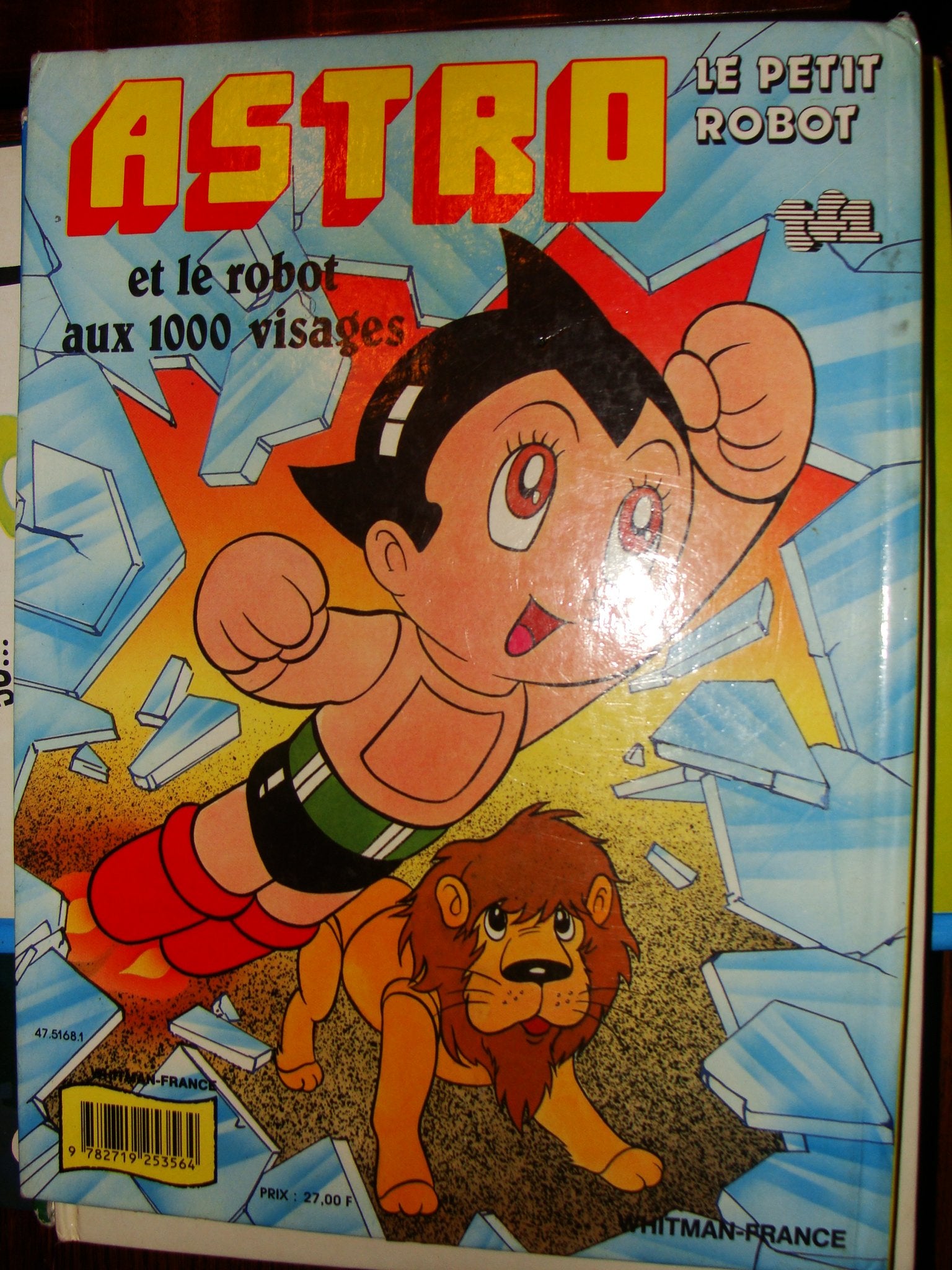 Astro et le robot aux 1000 visages 9782719253564