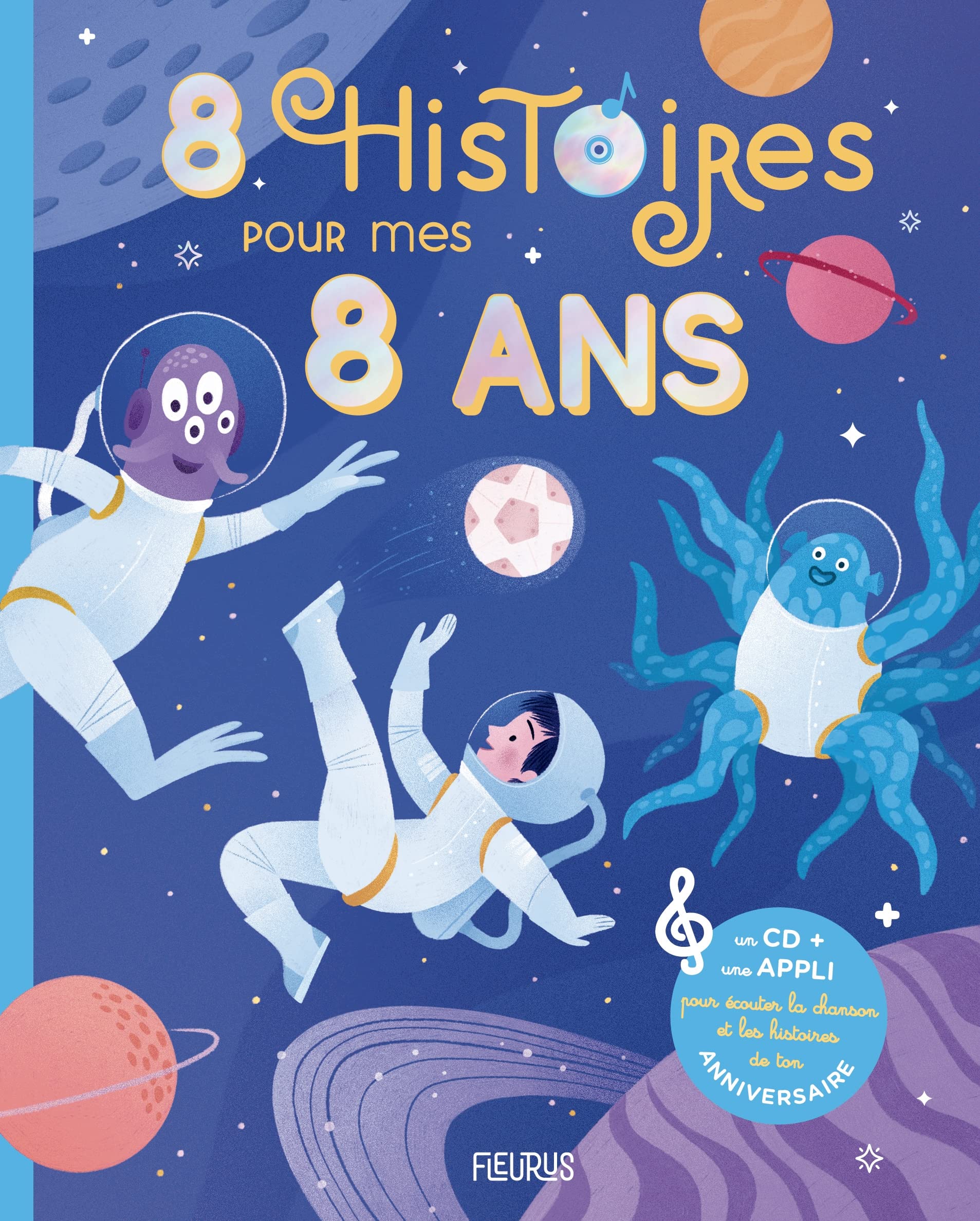 8 histoires pour mes 8 ans (+ CD) 9782215136668